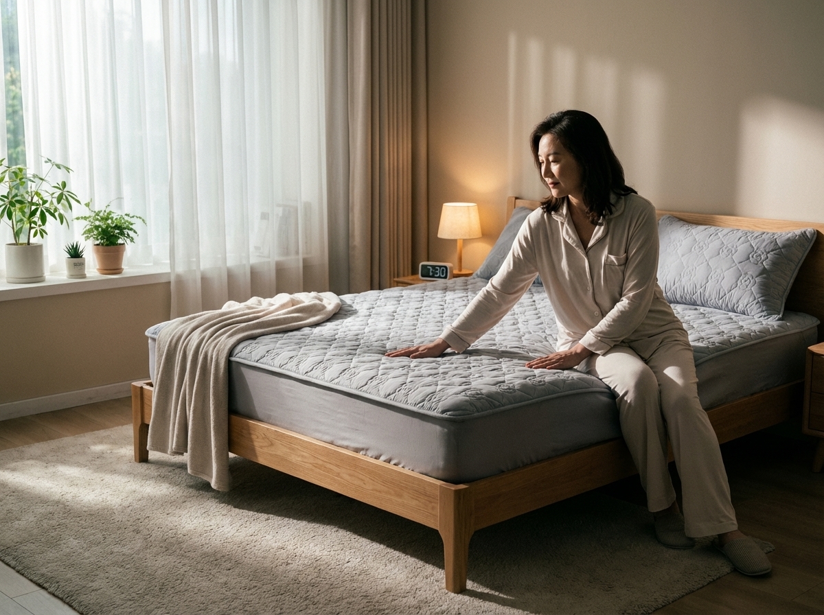 temperature-controlled mattress pad