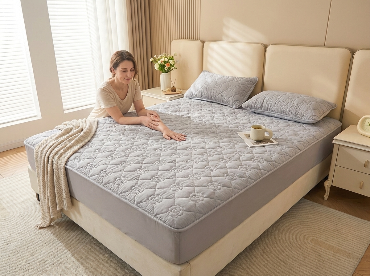 temperature-controlled mattress pad