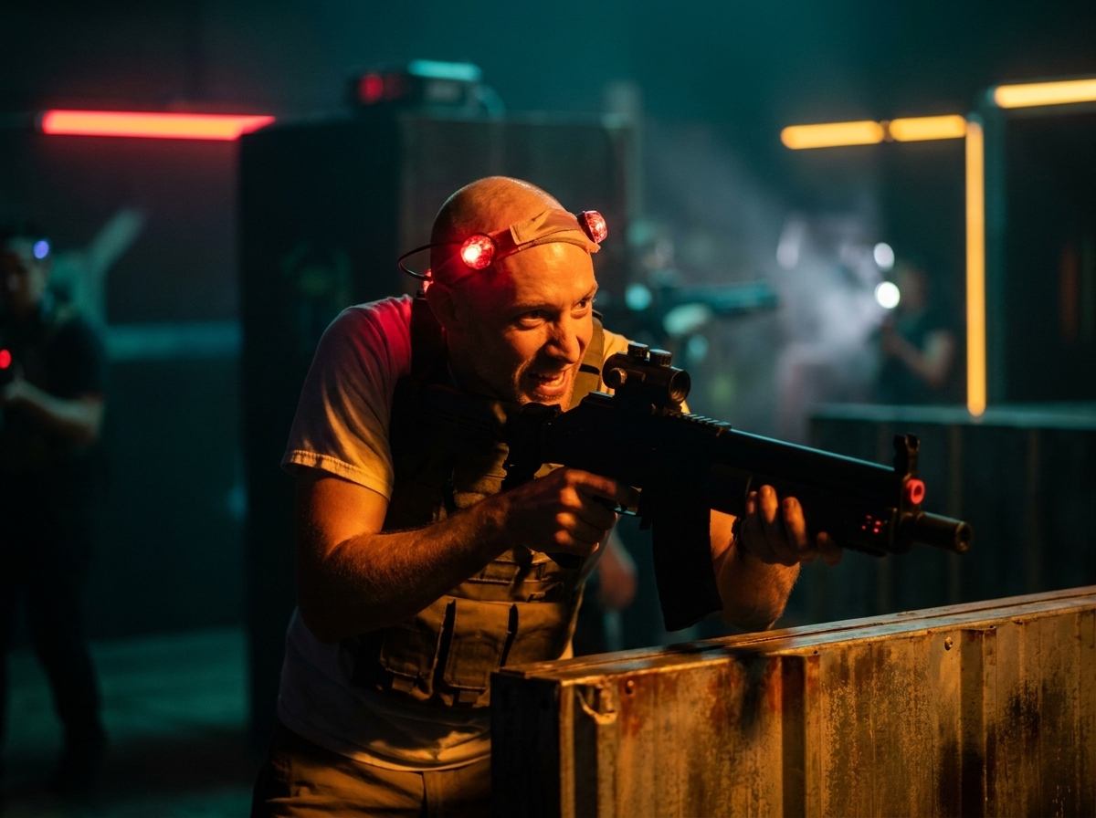 laser tag party, making the best man job easy