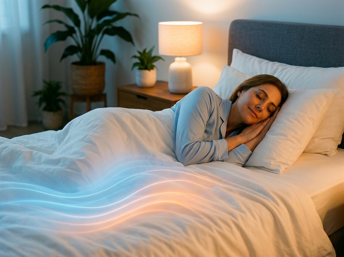 Dual-zone mattress pad