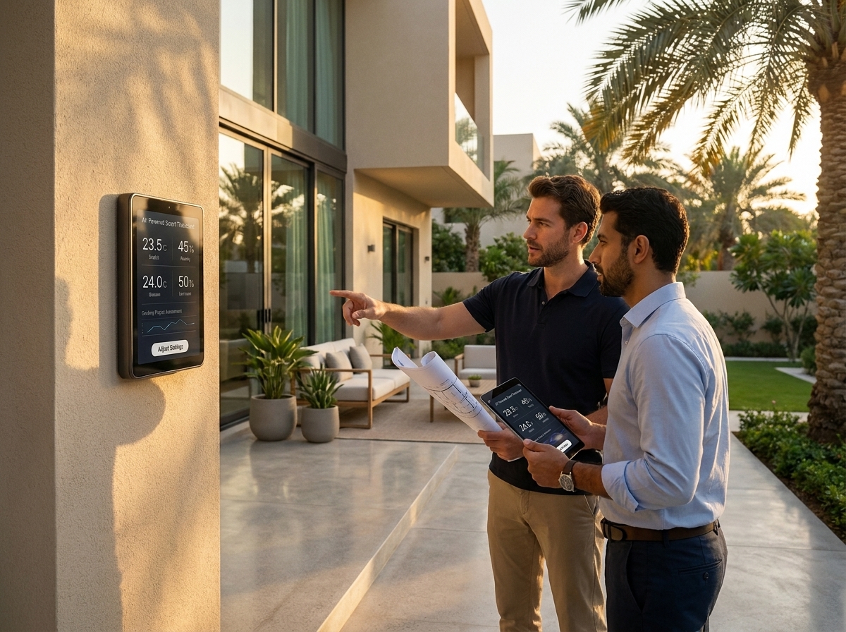 luxury smart home automation in dubai villa lighting control