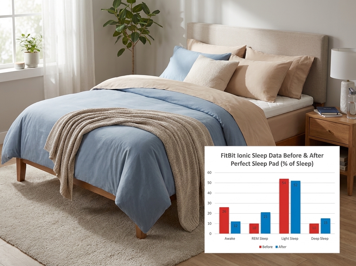 Temperature-Controlled Mattress Pad
