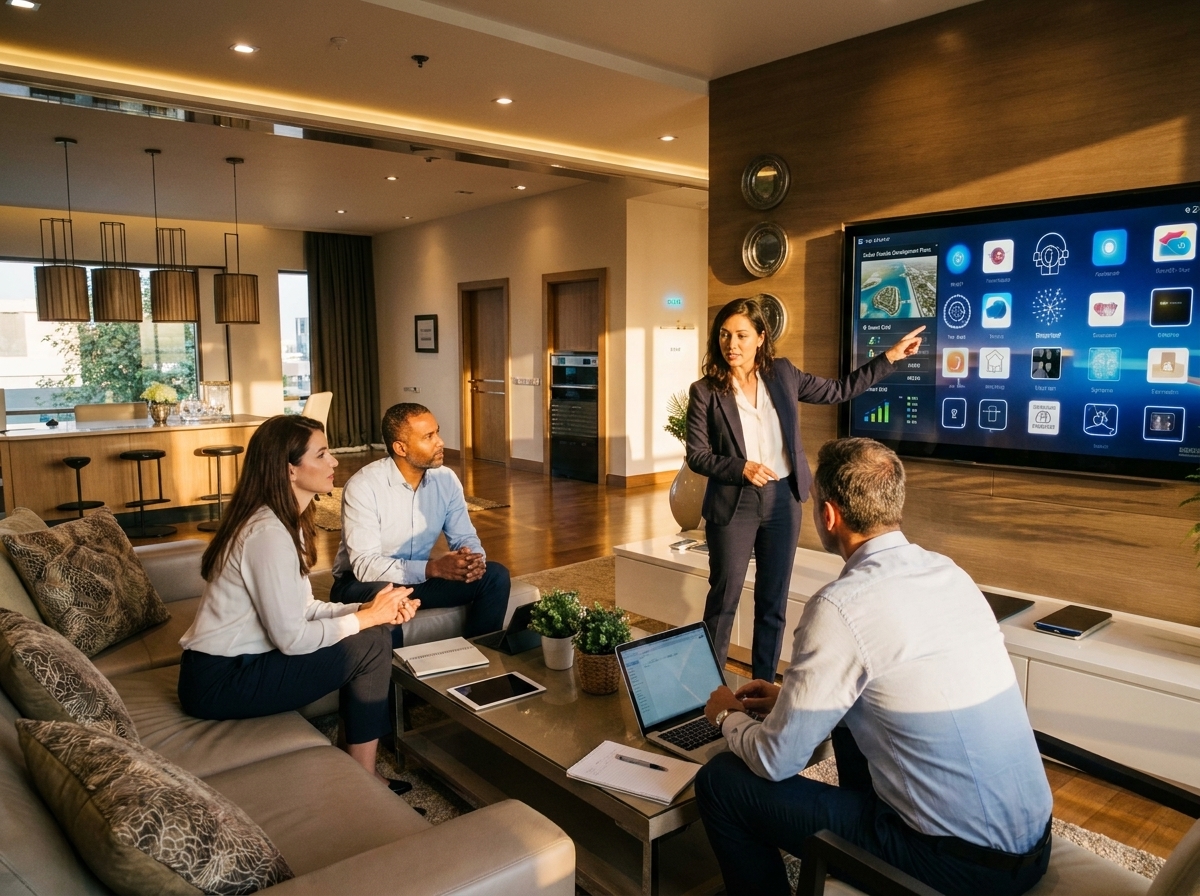 luxury smart home automation in dubai villa lighting control