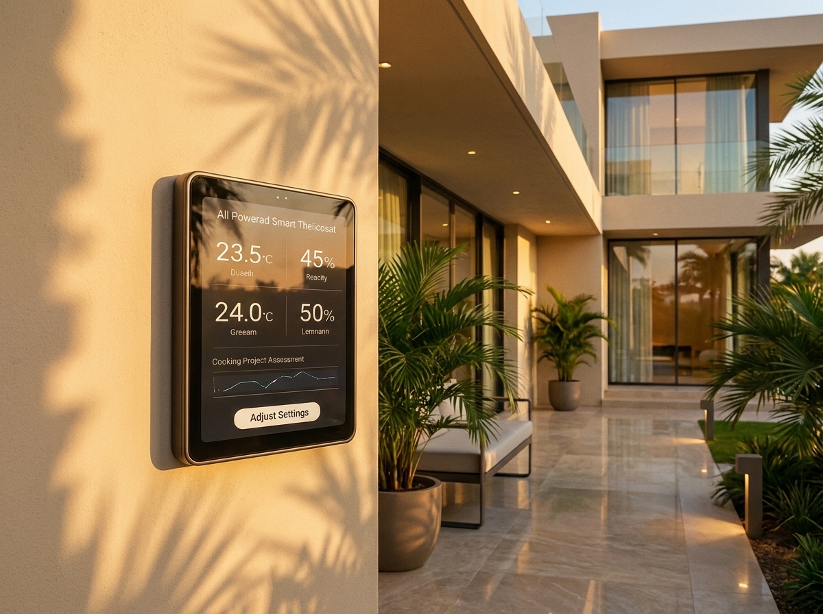 luxury smart home automation in dubai villa lighting control