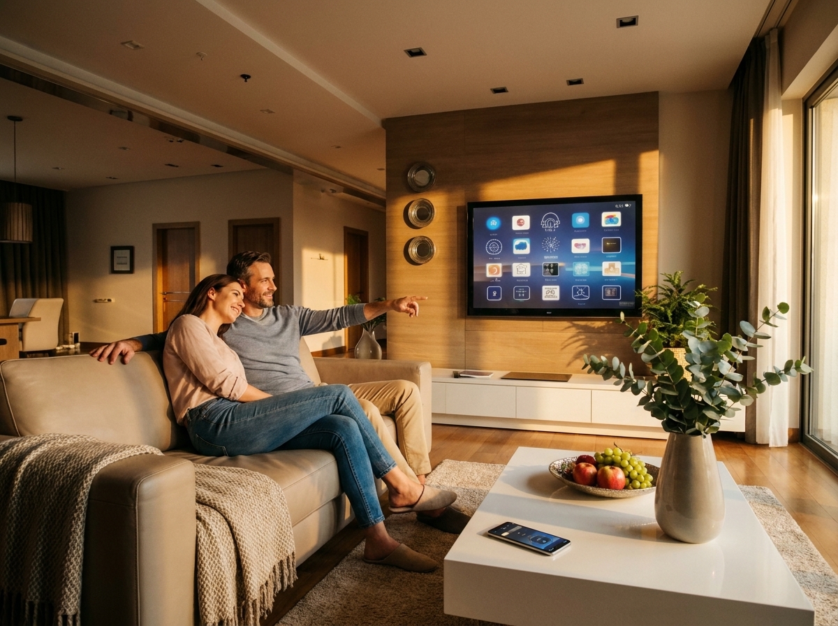luxury smart home automation in dubai villa lighting control
