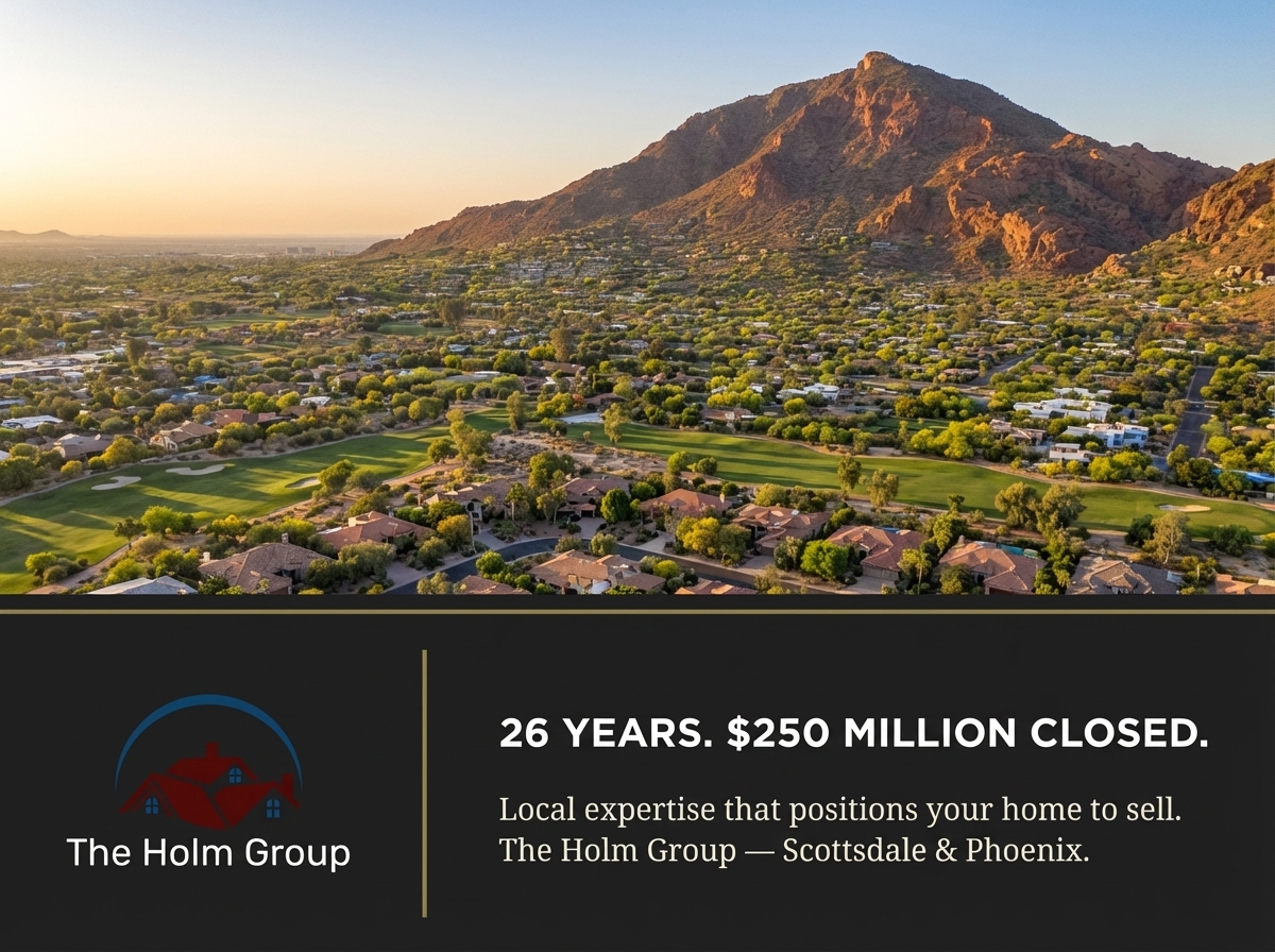 26 Years, $250M Closed: Why Local Expertise Matters for Your Scottsdale/Phoenix Home Sale