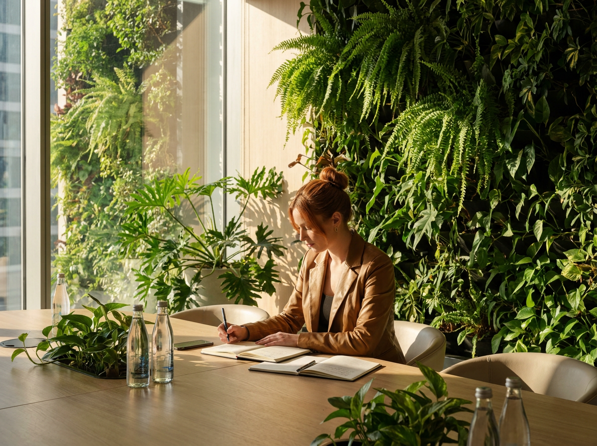 Green Office Walls in the UAE: Living, Moss, and Modular Solutions That Elevate Wellbeing, Acoustics, and Brand — Gravity Trading insight 1