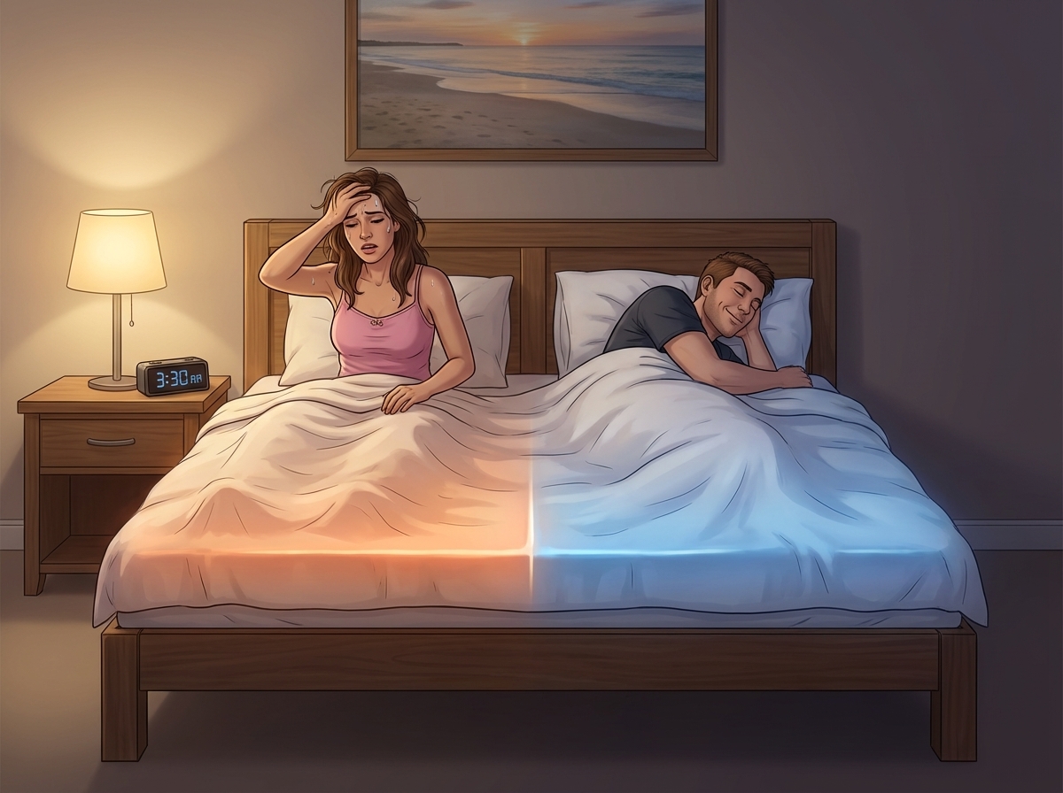 dual-zone mattress pads