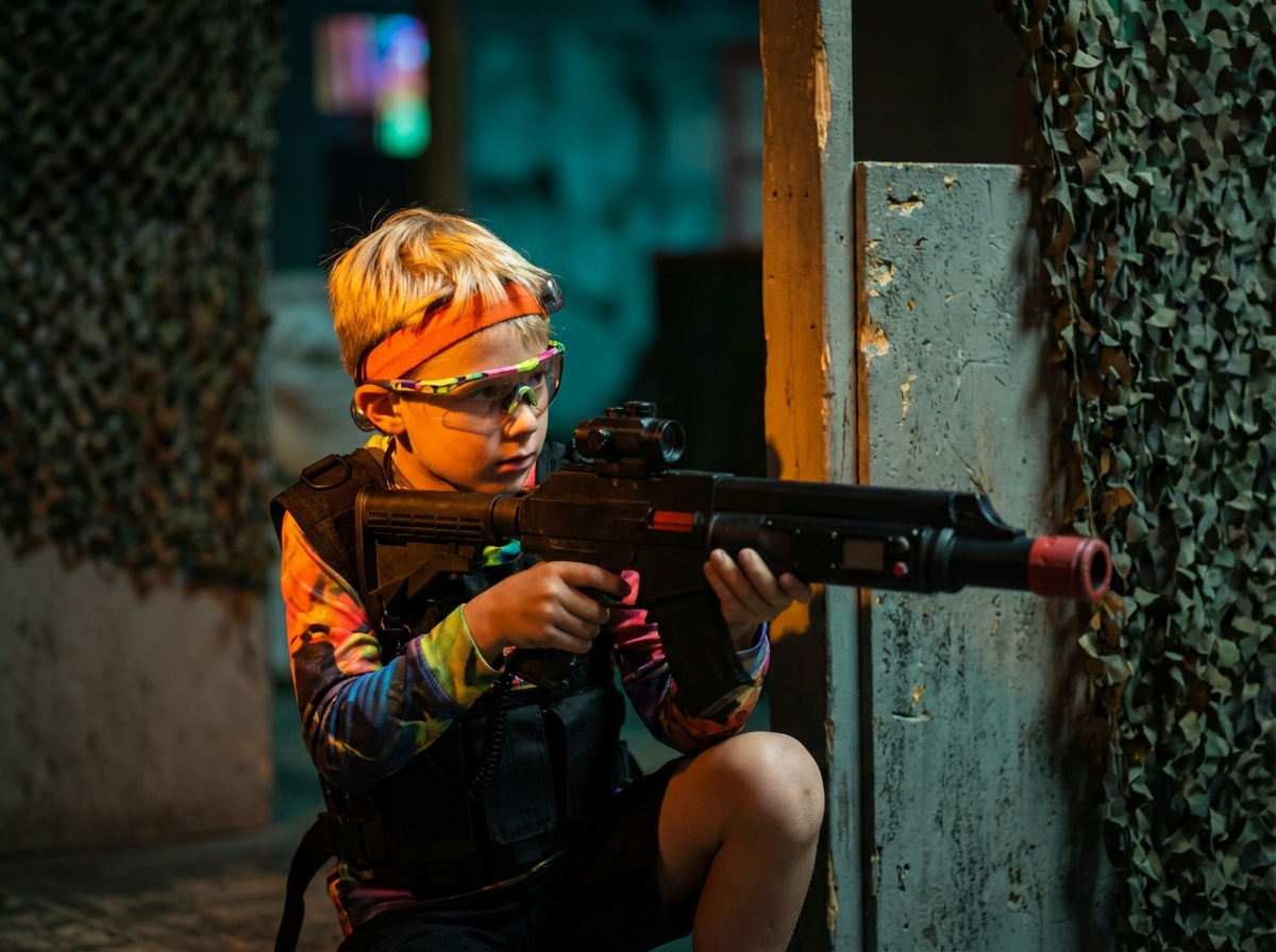 ak upgrade at battle house laser tag