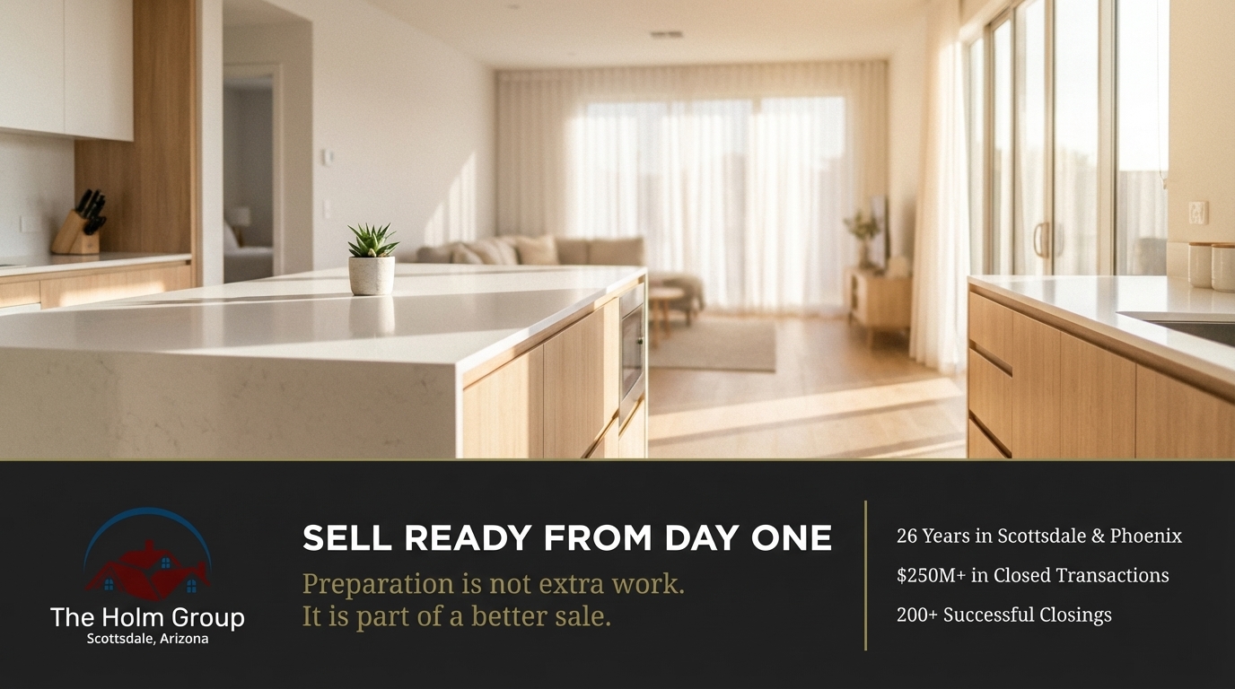 Organized From Day One: A Scottsdale Seller's Prep Plan with The Holm Group