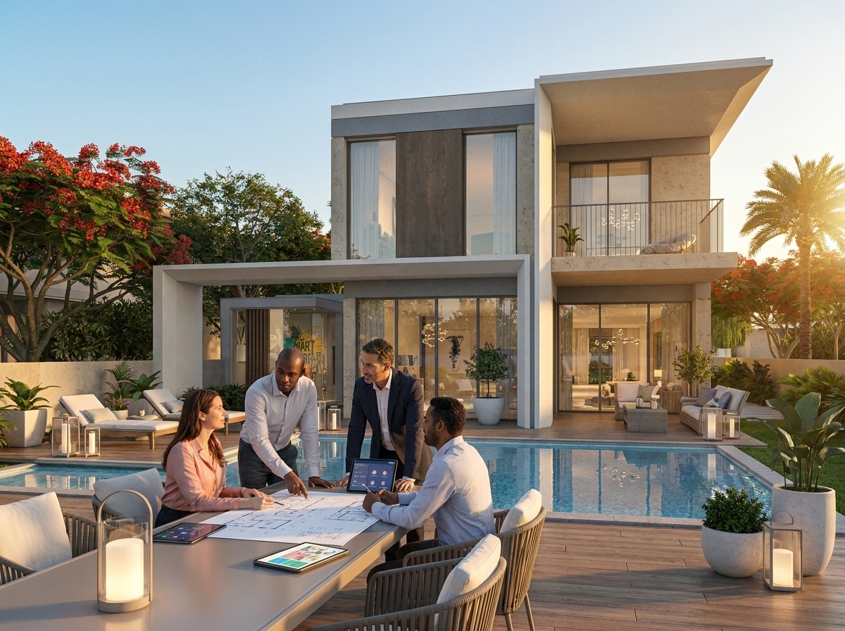 luxury smart home automation in dubai villa lighting control