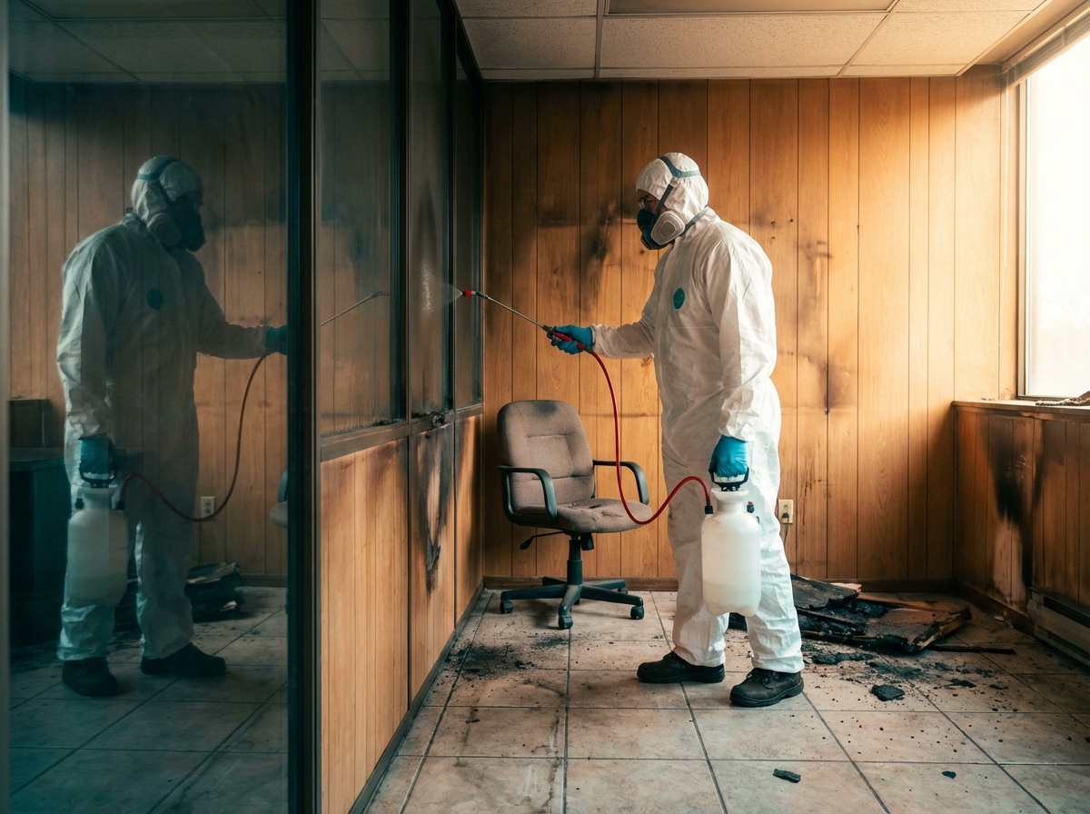 Fire and Smoke Damage Cleanup: What’s Included from First Response to Full Restoration