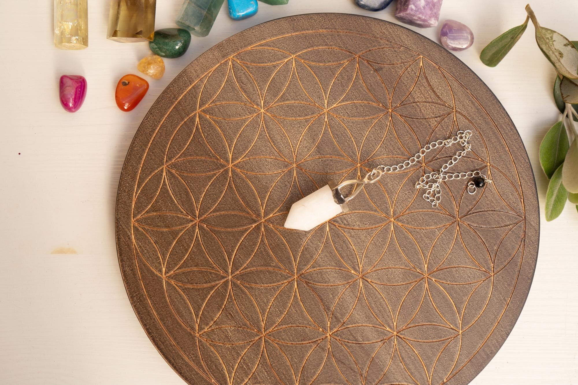 gemstones minerals over life flower chart magic he 1113dfe91806a4d01373