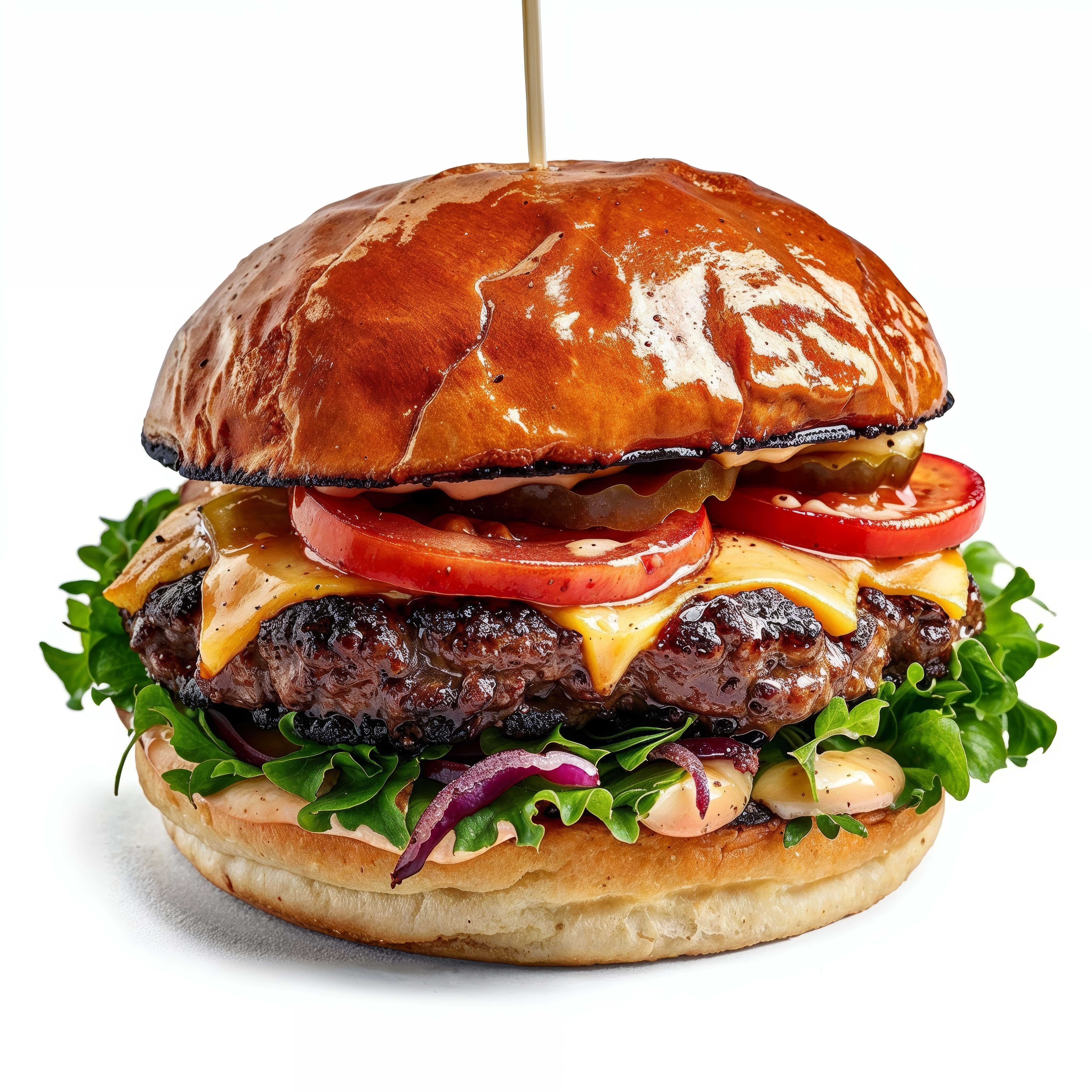 gourmet burger with fresh ingredients 88803484e0c939f7dcbf
