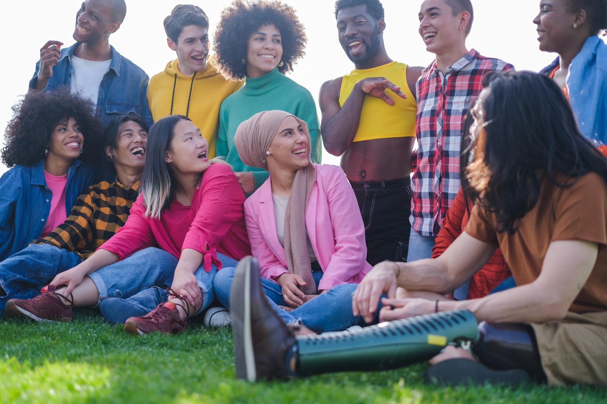group of diverse people having happy time together cc534ffa8cb386801a05