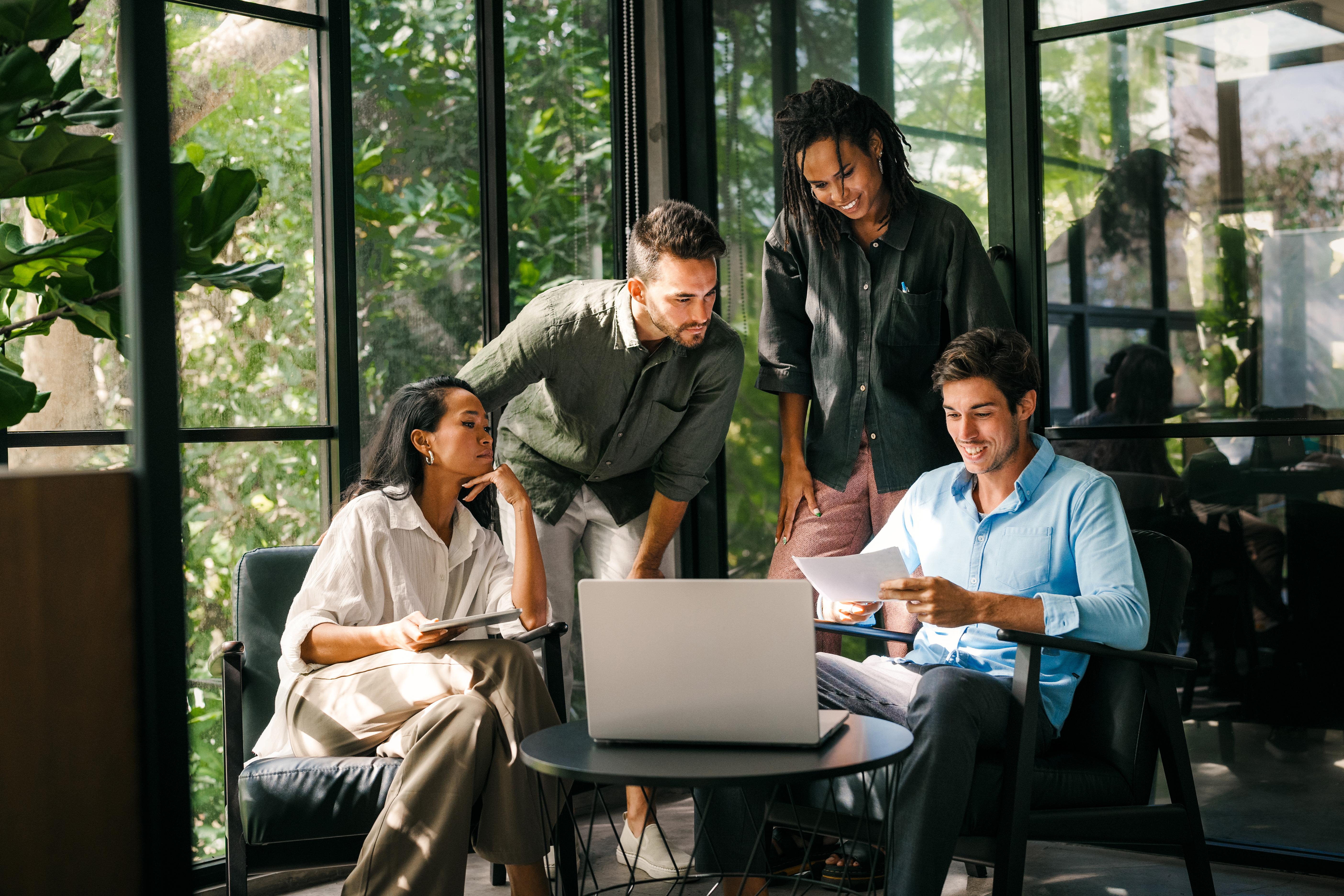 group of young multi ethnic startup business team 004a92a7e98cffdf83f2
