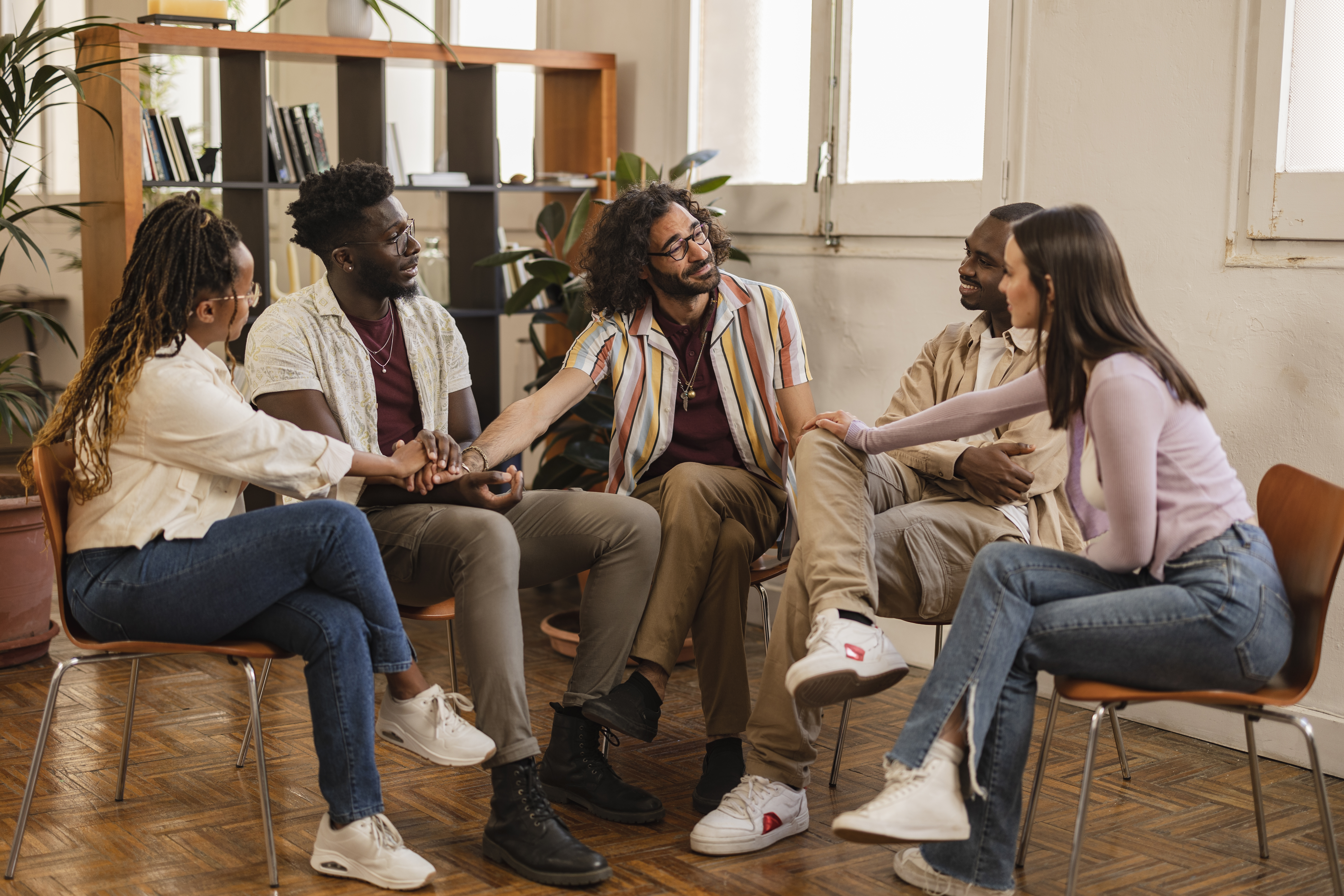 Navigating Life Transitions: How Identity Shifts Impact Your Self-Belief Group Therapy Diverse Multiracial People Of Multi 2fcbfe6f89a105379c3e