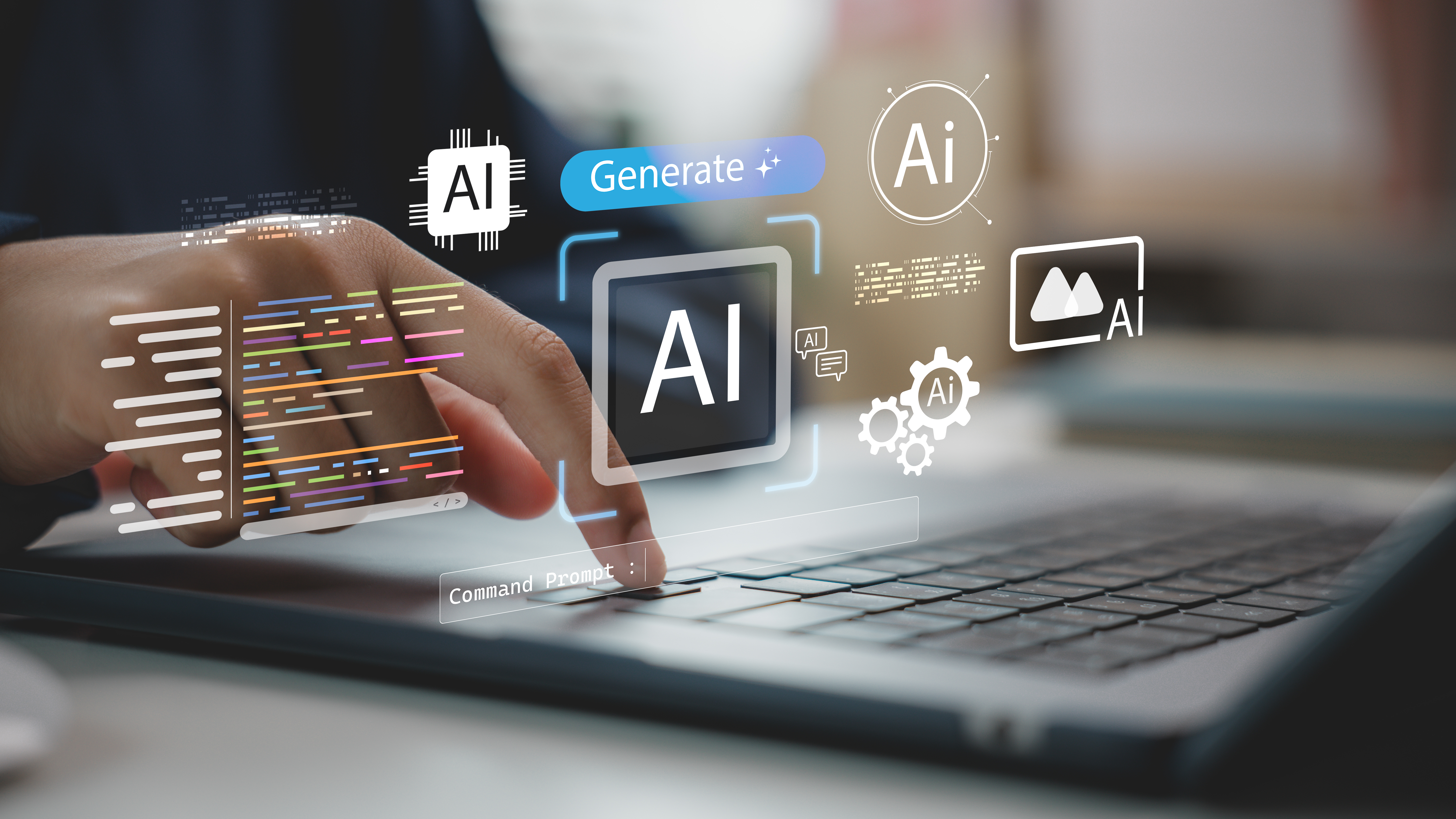 Unleashing Creativity: Automating Content Pipelines for Agencies 3 Unleashing Creativity: Automating Content Pipelines for Agencies Unleashing Creativity: Automating Content Pipelines for Agencies Hand Using Laptop With Ai Interface And Code On Vi 66Eadbcf47Eabb9D12Da