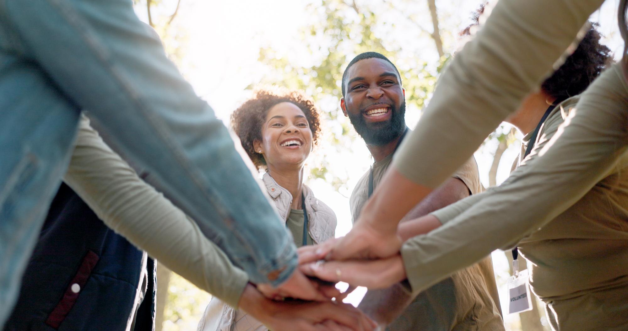 hands people and volunteer for environment stack a a3e5166c86b1b18378d0