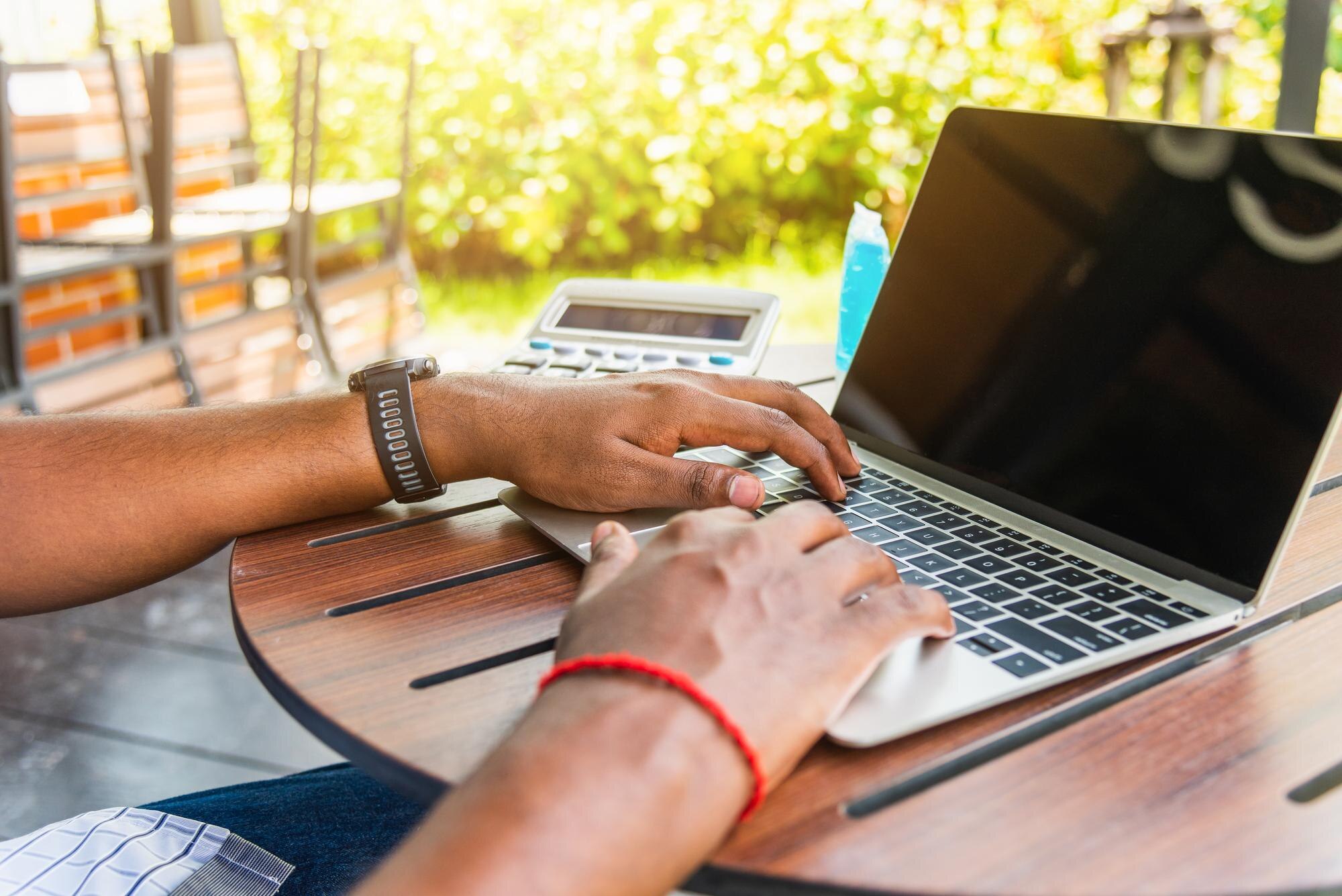 happy asian black businessman person or office wor 7d43a091d0652121f347