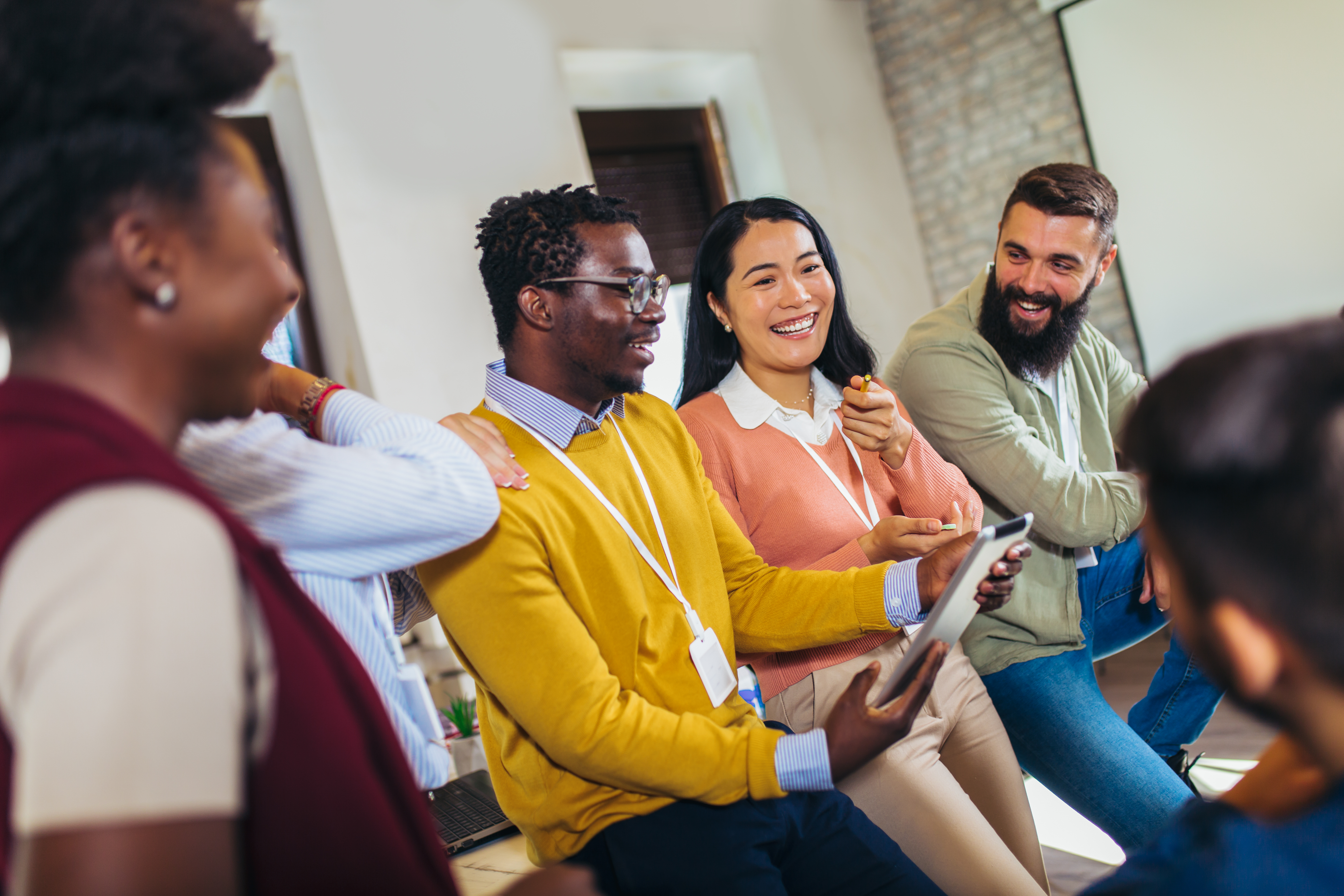 Unmasking the Imposter: Understanding the Struggle and Reclaiming Your Identity Happy Business Team At Corporate Training Team B 74aafa0b50c258c3be3b