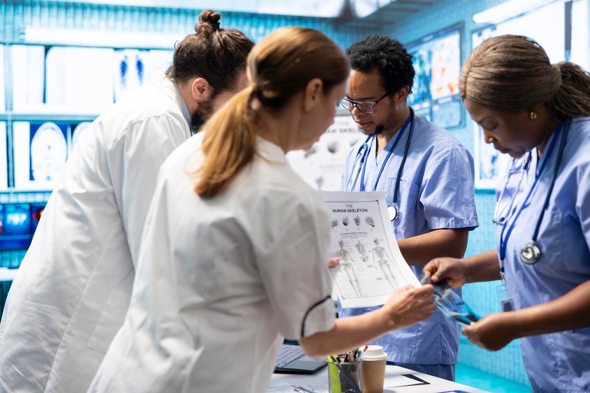 Doctors reviewing plans to boost efficiency