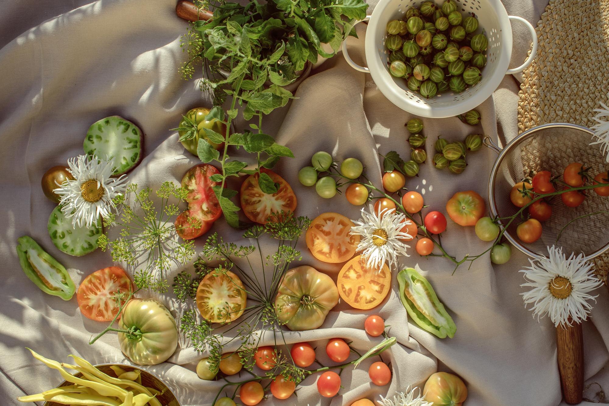 High Angle View Of Fruits On Table 00Aa46E7Bcd91Ff61F9C