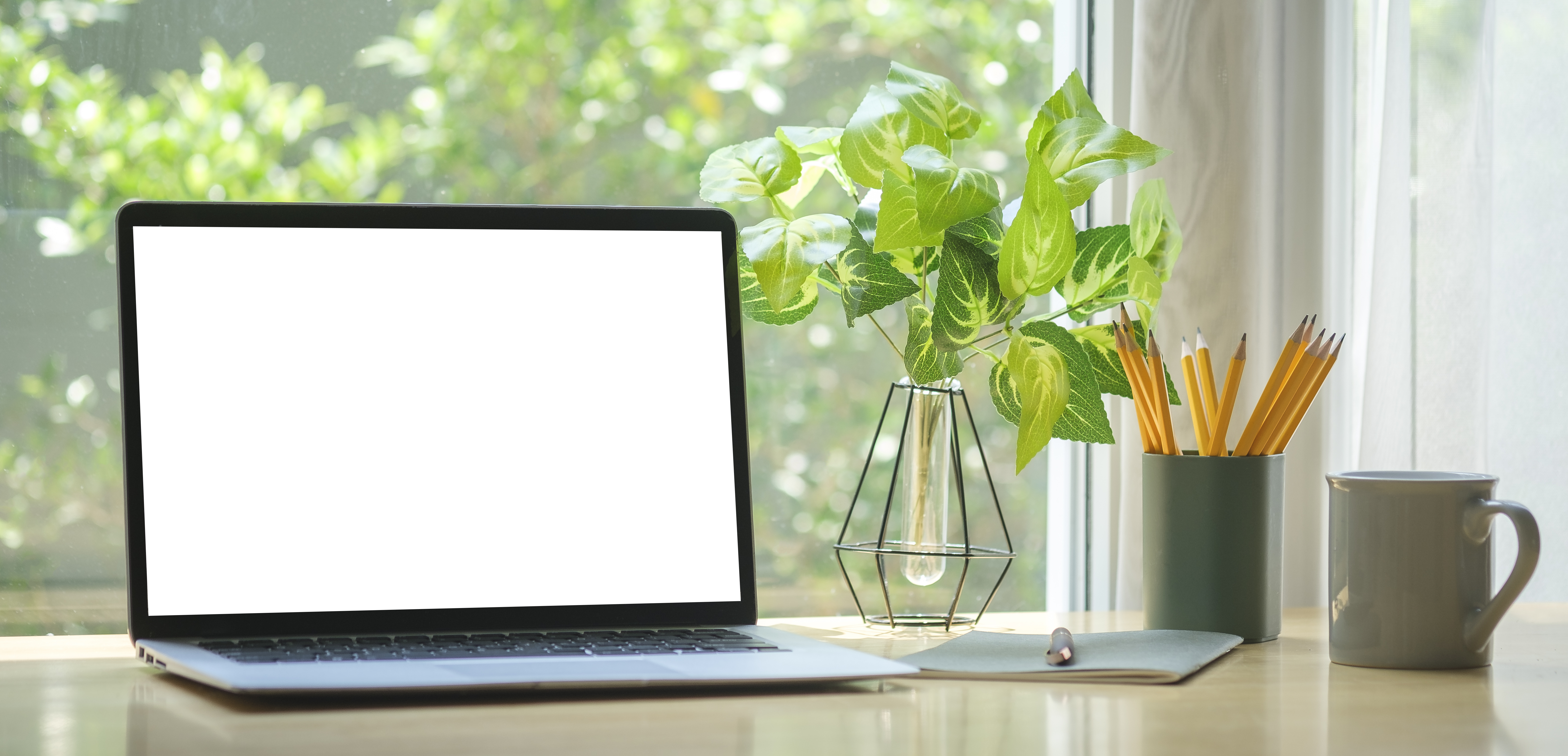 home office desk with computer laptop coffee cup 0a7bde194ea4293313ce - MedWell Digital Marketing Agency