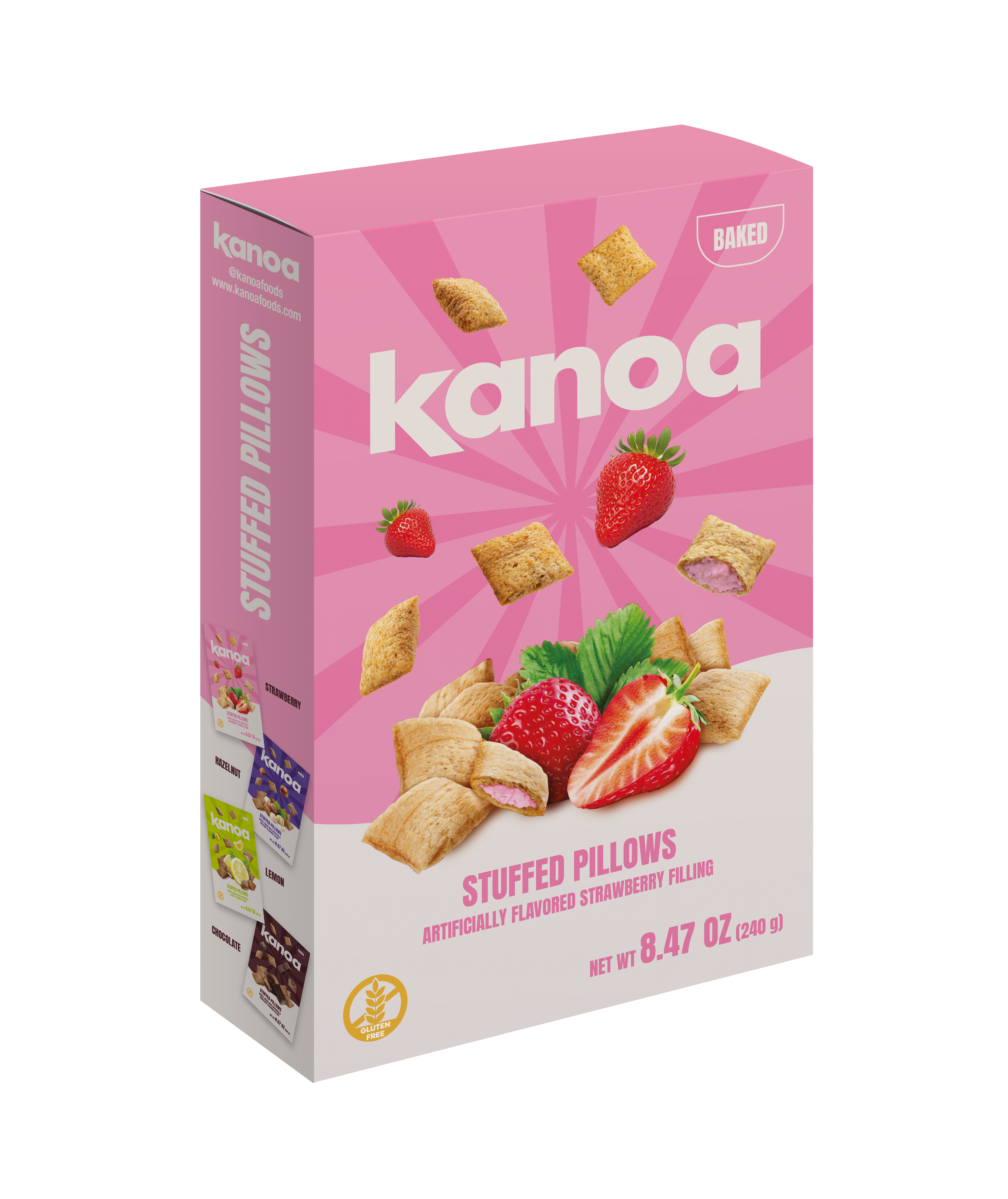 strawberry kanoa cereal