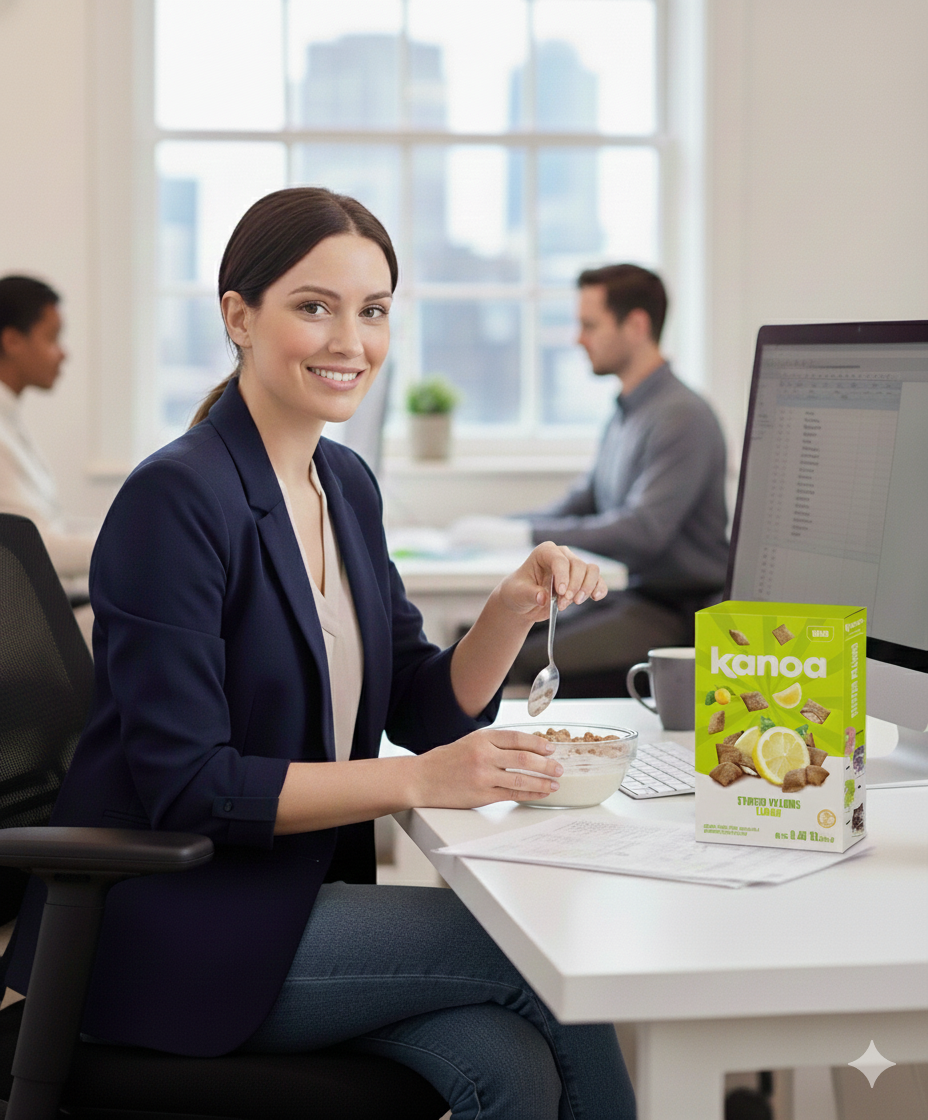 at work snack or breakfast