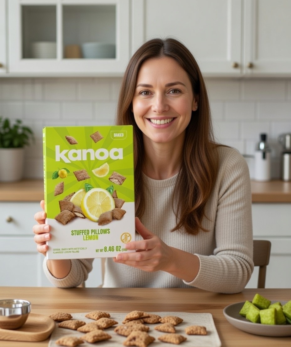 Filled Cereal - kanoa - gluten free - lemon