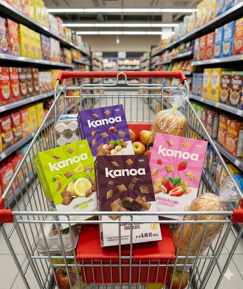 Kanoa at your supermarket.