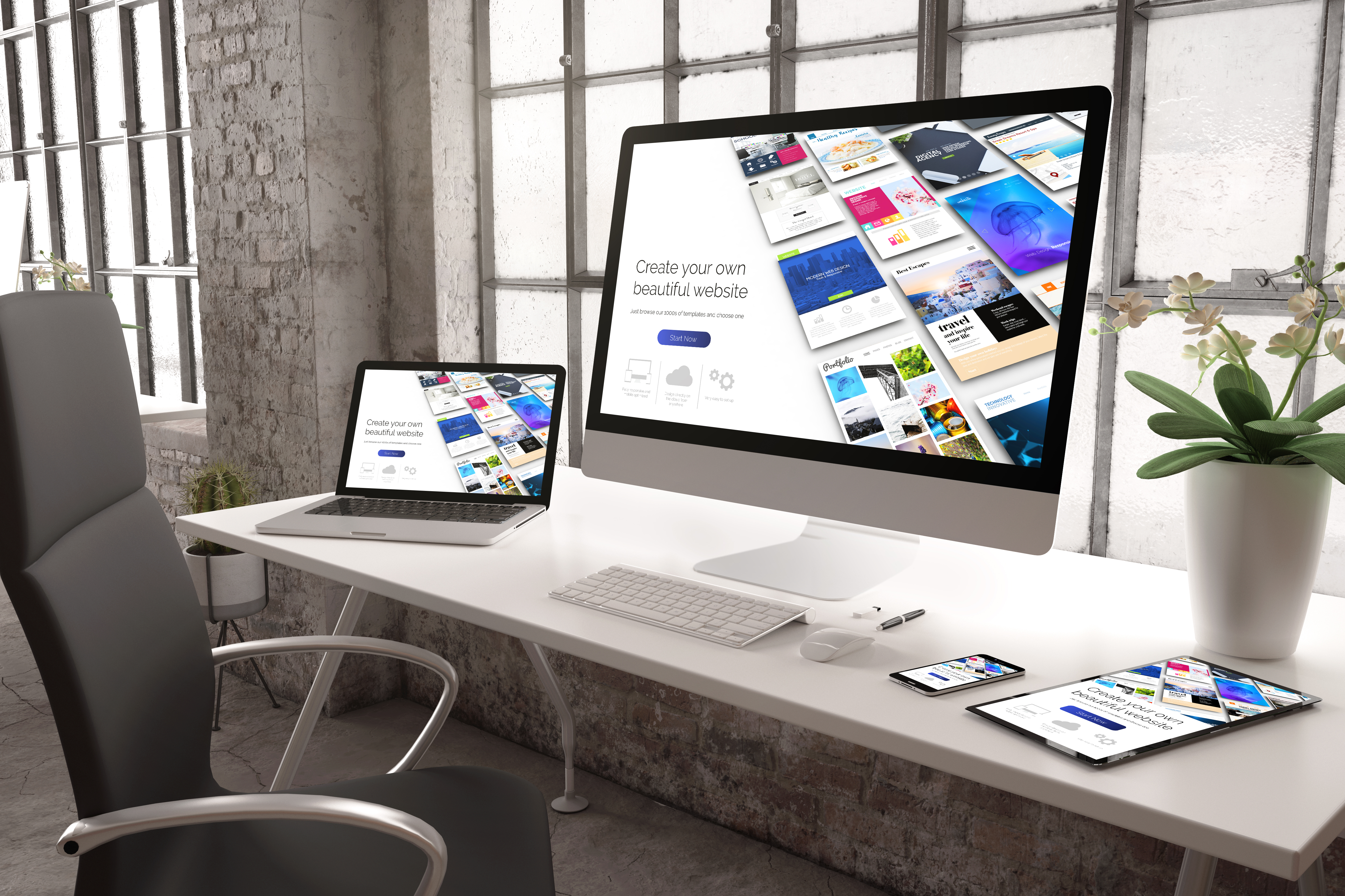 industrial office mockup responsive website builde c7babd330d6562612fd5