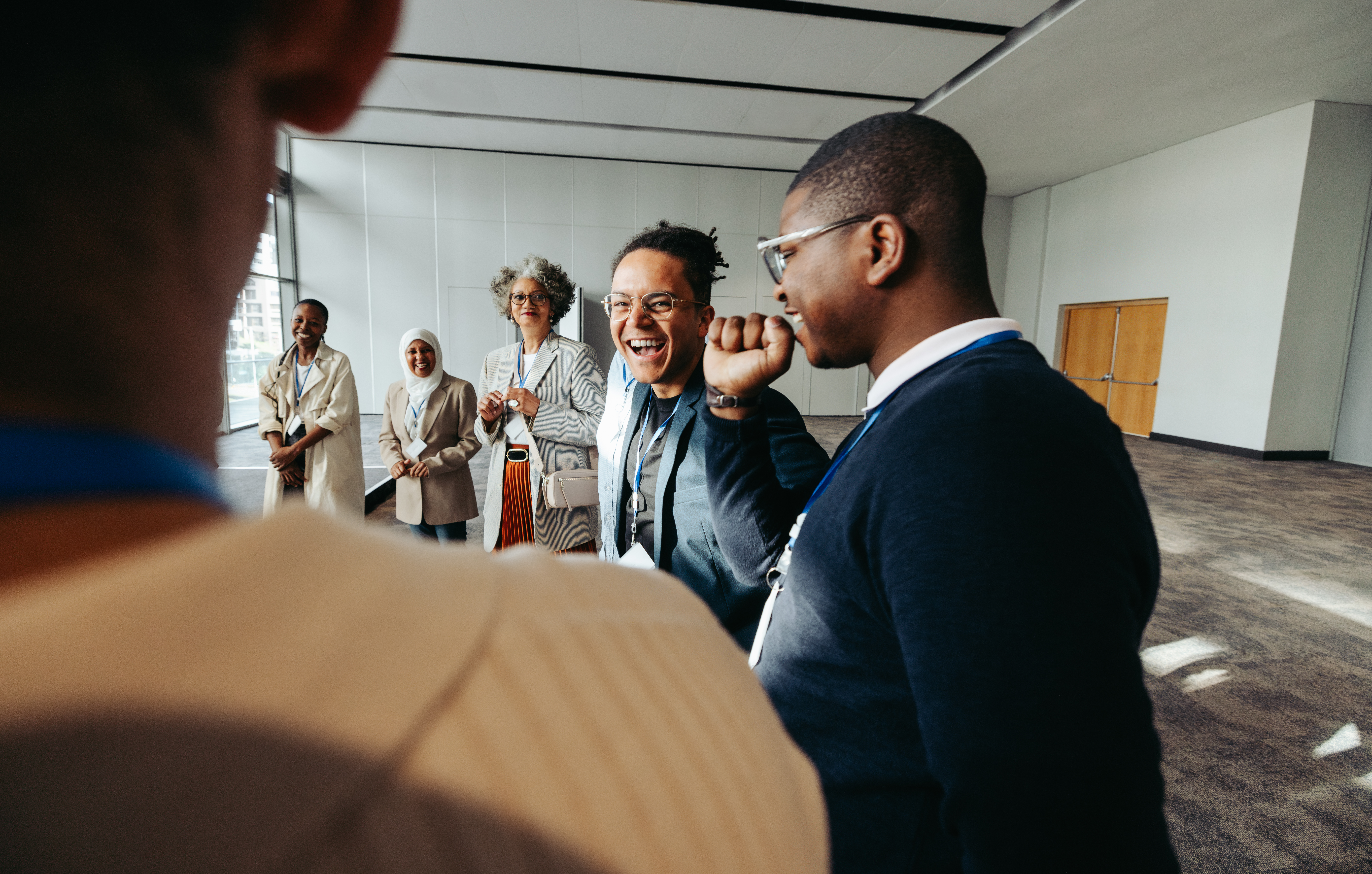 Unlock Your Hidden Strengths with Fun Skill-Building Exercises: Ready to Play and Grow? 1 joyful businesspeople engaging in a lively meeting d4cd370da8a459362e37