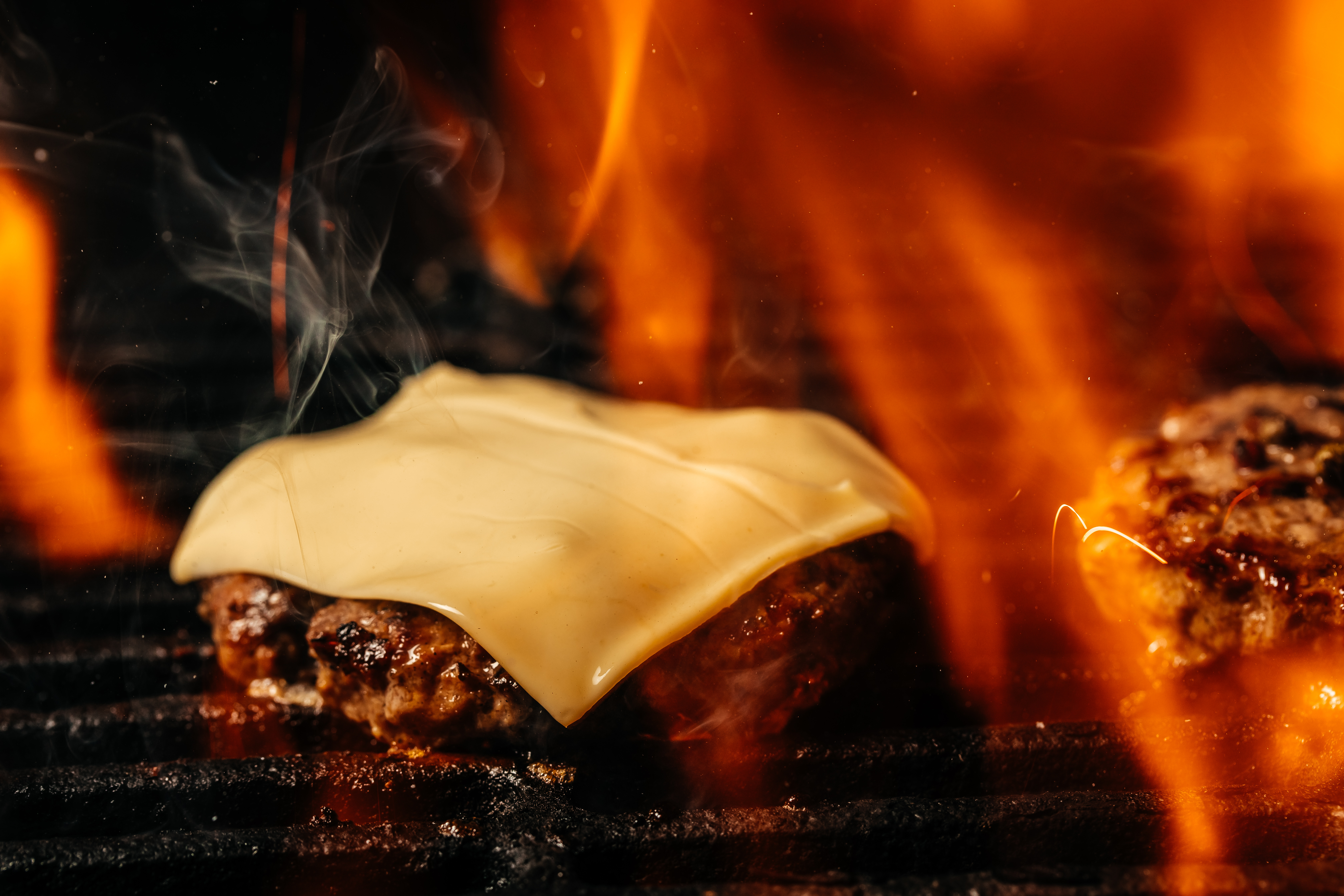 lamb burgers on bbq grill with flame beef steak w a25caeee3fd9f5518082