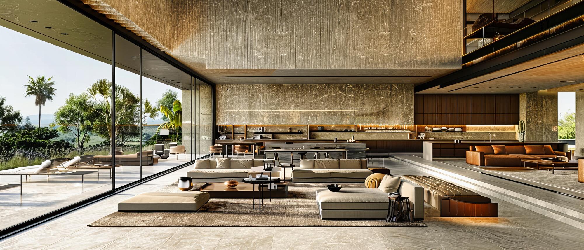 luxurious modern home with stylish interior elegan 26412fb98c44bd2b03a3