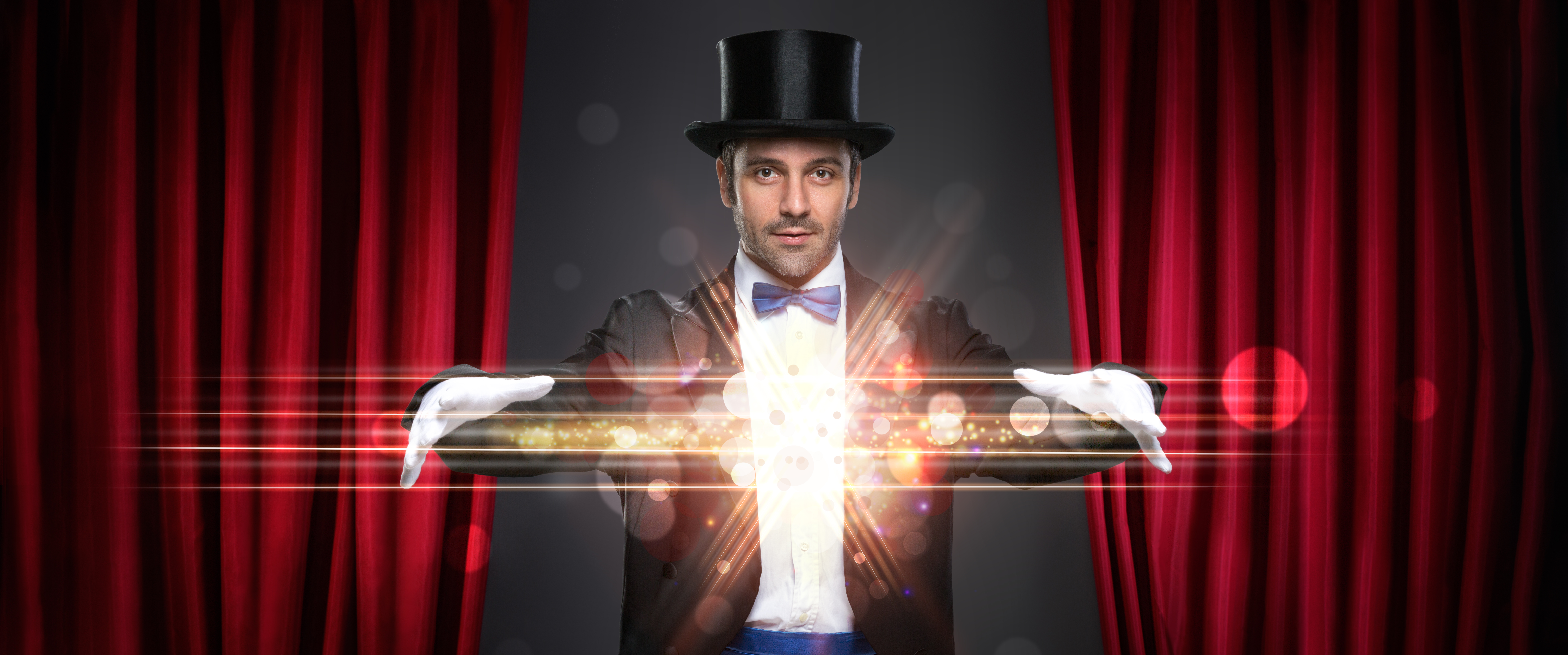 Top Trends in Corporate Event Entertainment for 2024 2 magician showing trick fc7c23e655dc49a0b59f