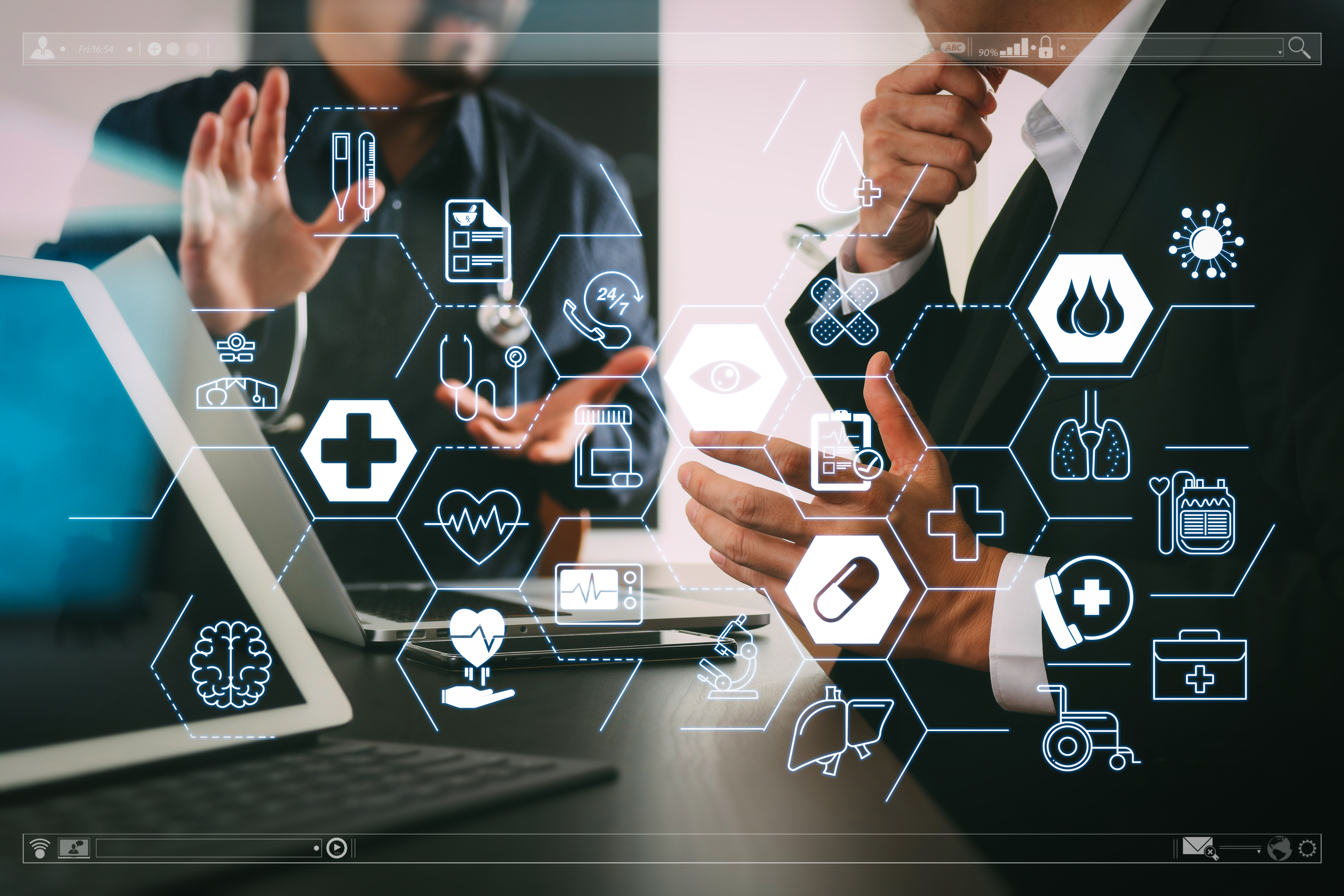 medical co working concept doctor working with sma e2771ac2c64e6757a4da - MedWell Digital Marketing Agency