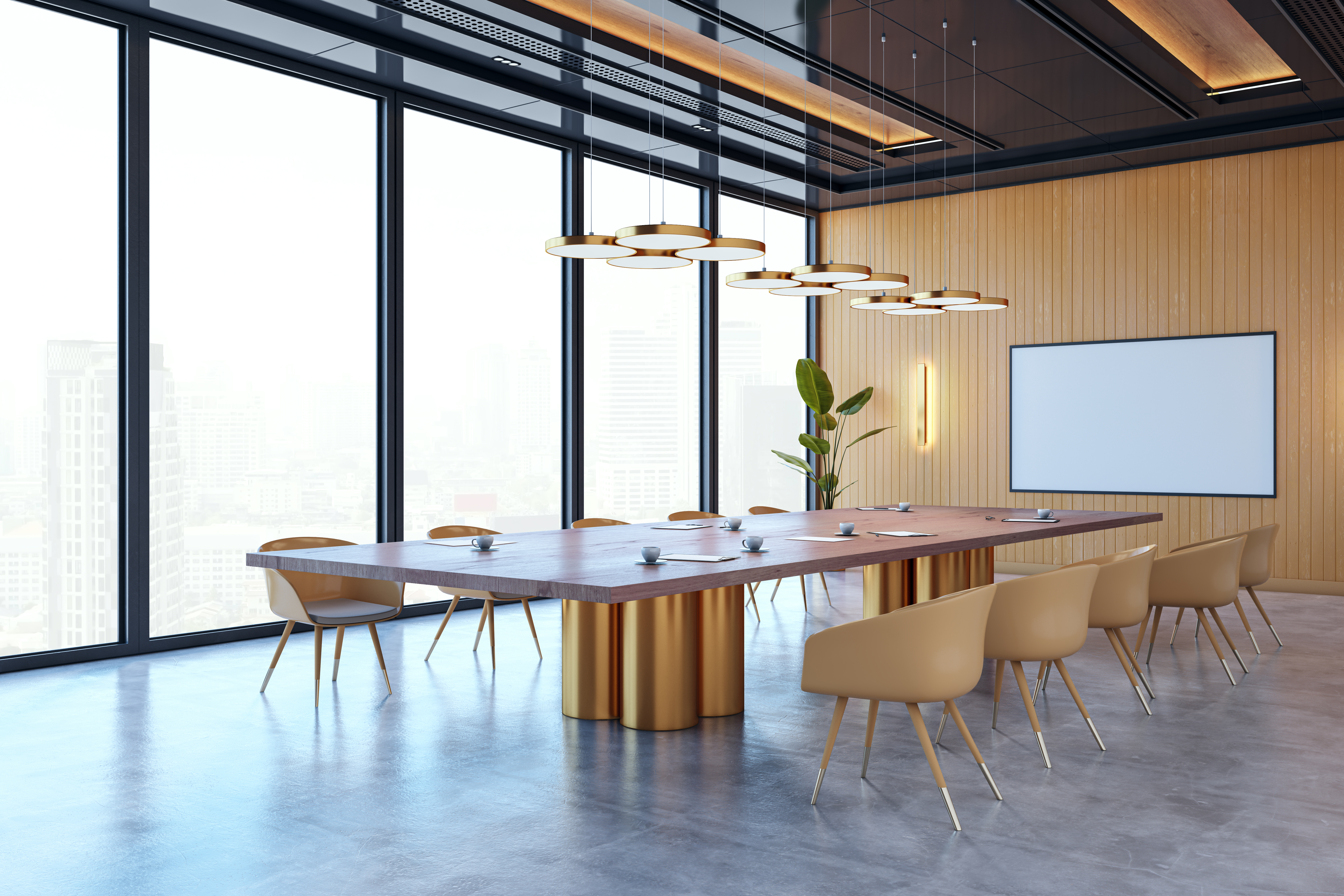 modern conference room with wooden accents and cit a08410cb2fc40c57ccf5
