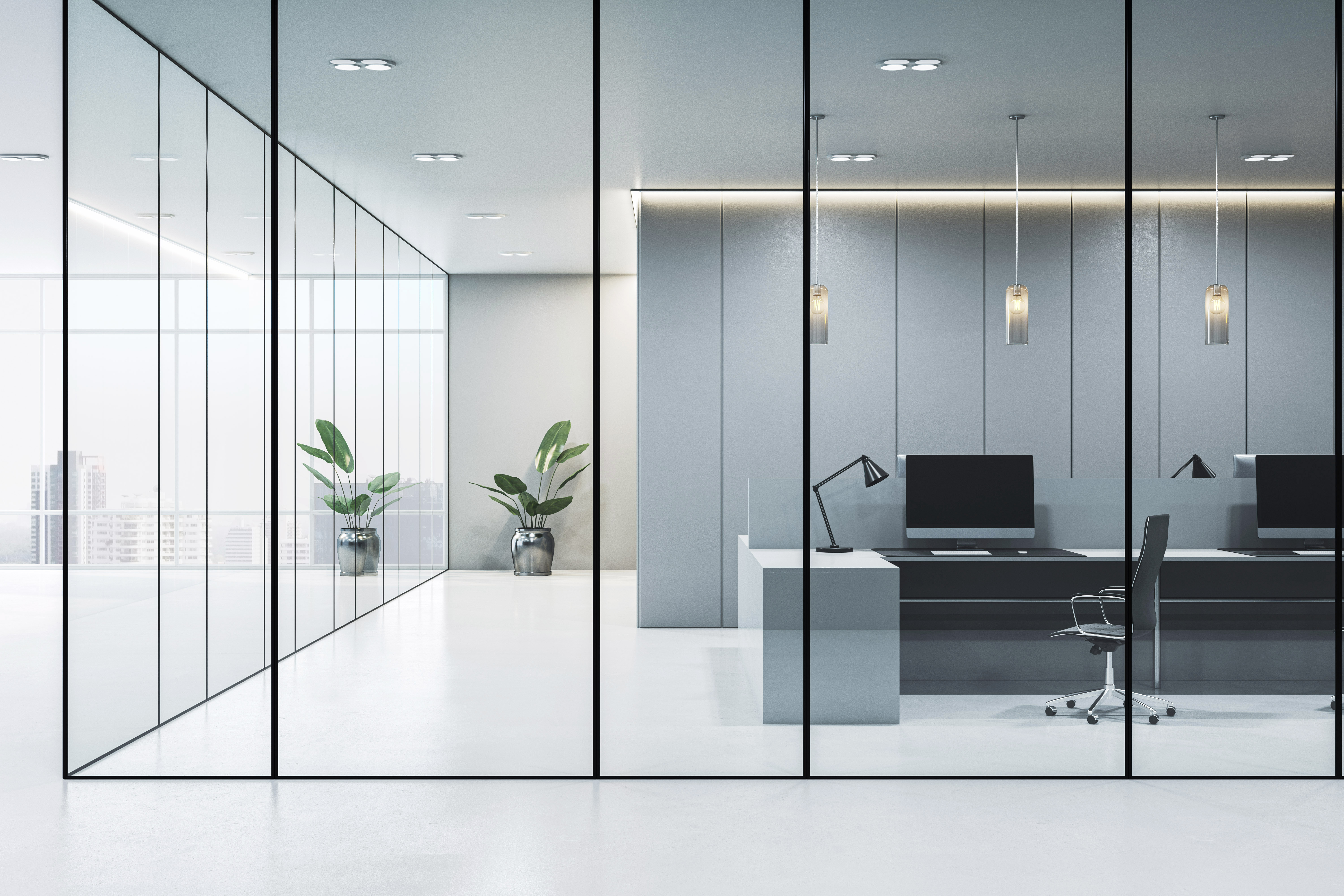 modern empty corporate office interior with glass 8e821884f645272fa887