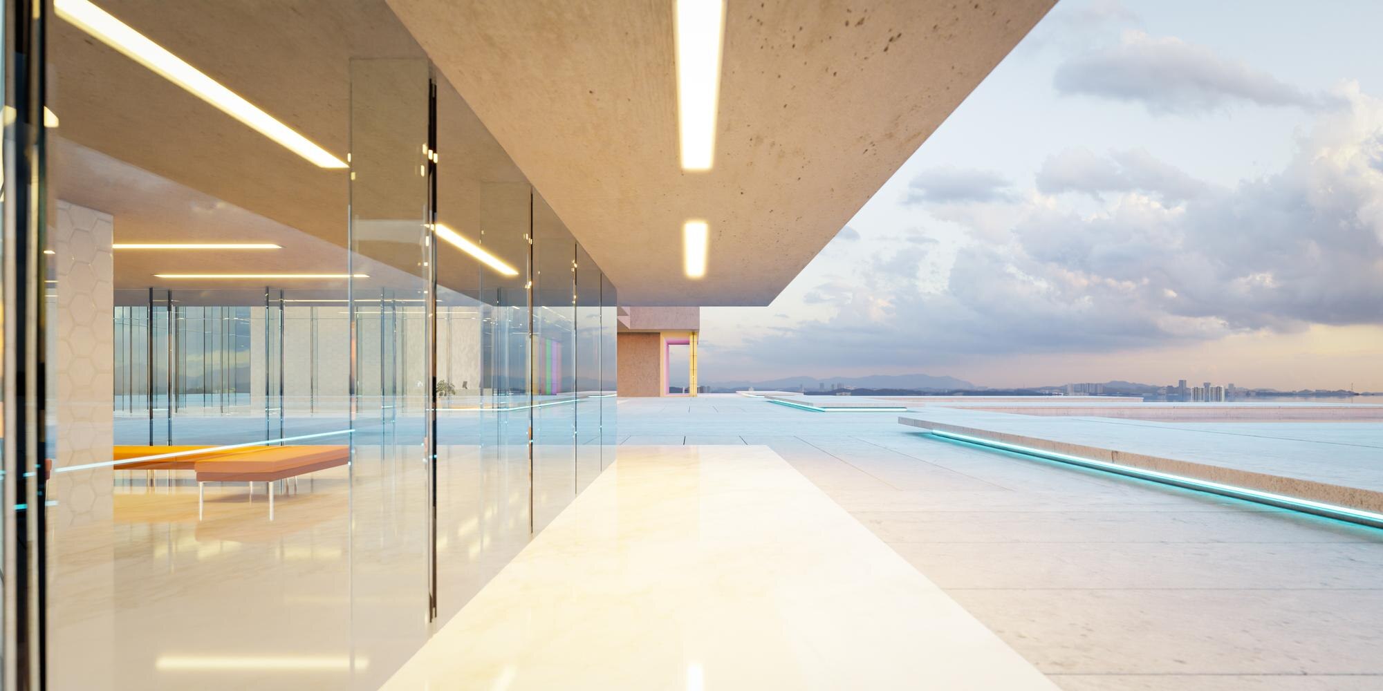 modern glass wall commercial buildings exterior re 4929015d6b7d63ede3ac