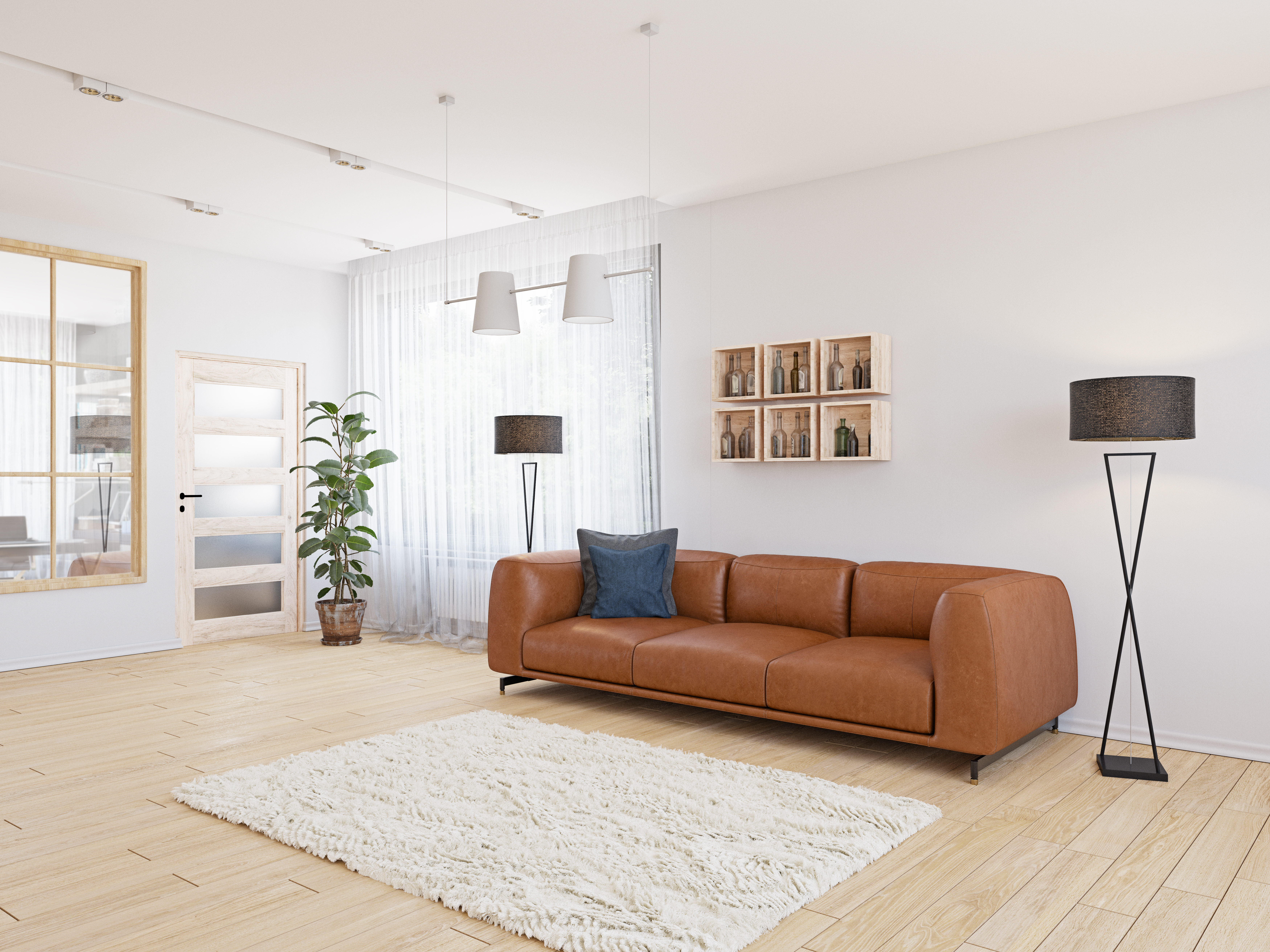 Modern living room interior 5b5ae9973b91edf0b44b