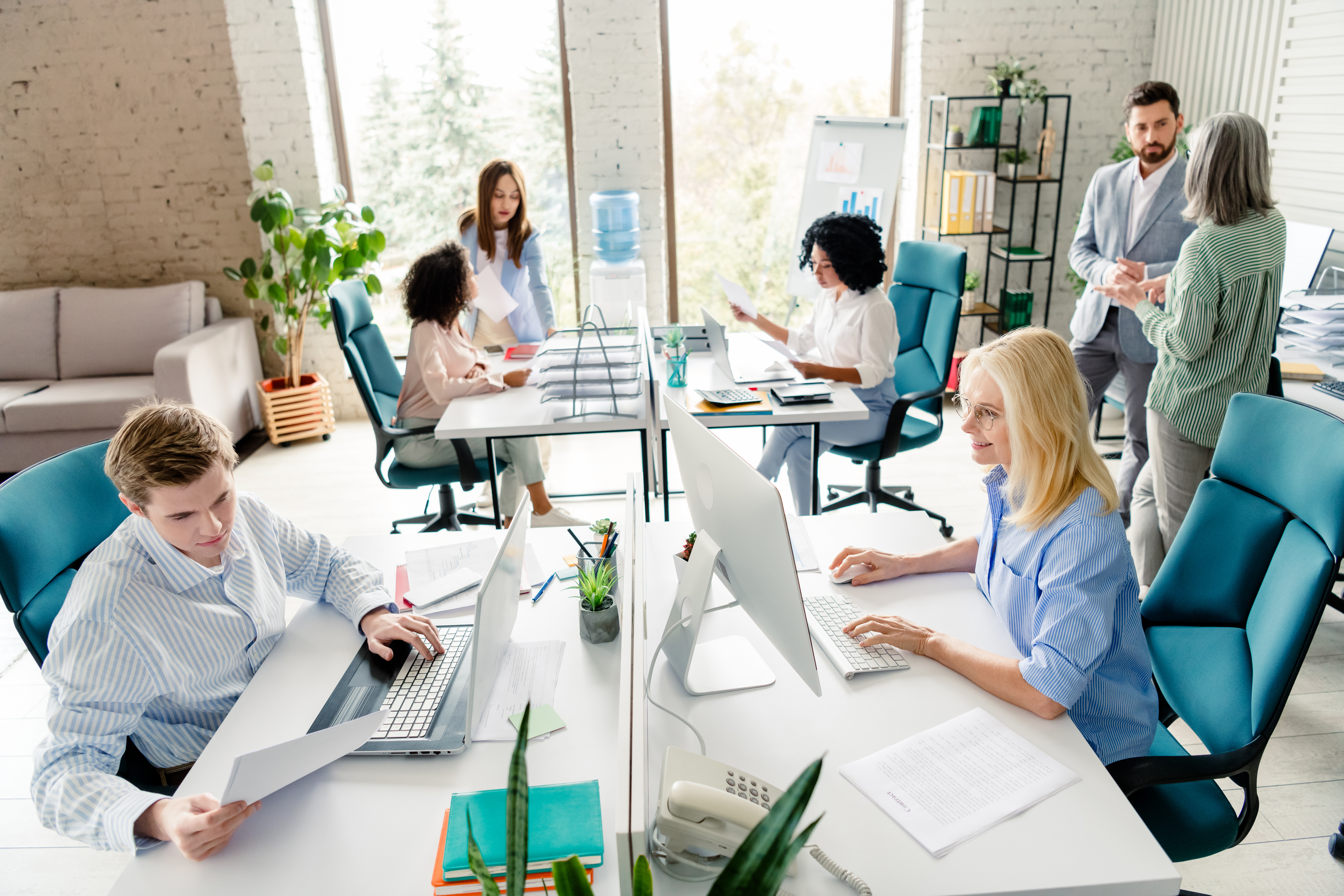 modern office setting with diverse teamwork collab f273430d9b1431ab21e3