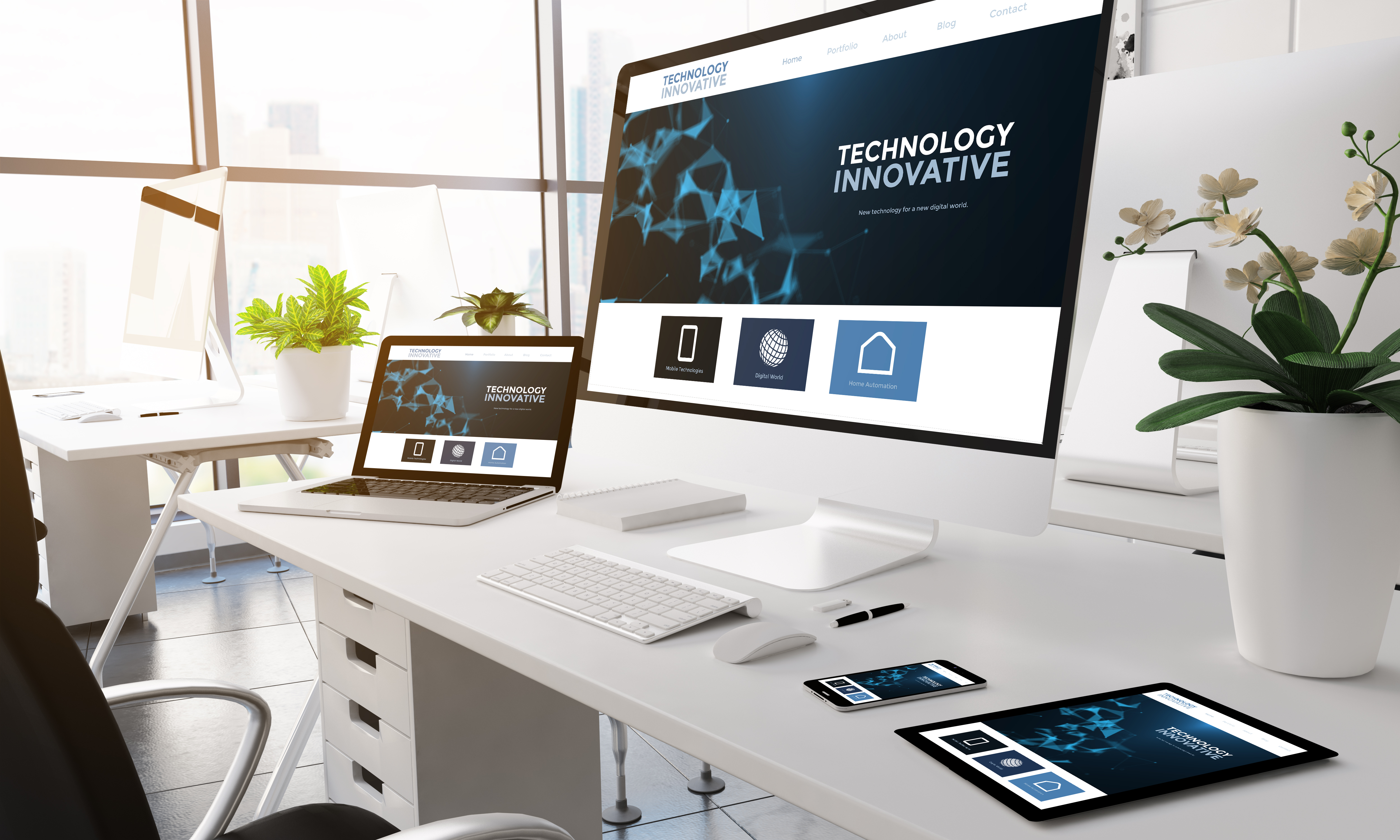 Why Ongoing Digital Support is Vital for Sustained Website Success 8 modern office technology innovative screen devices 8f3cbbfce26c5f9ed816