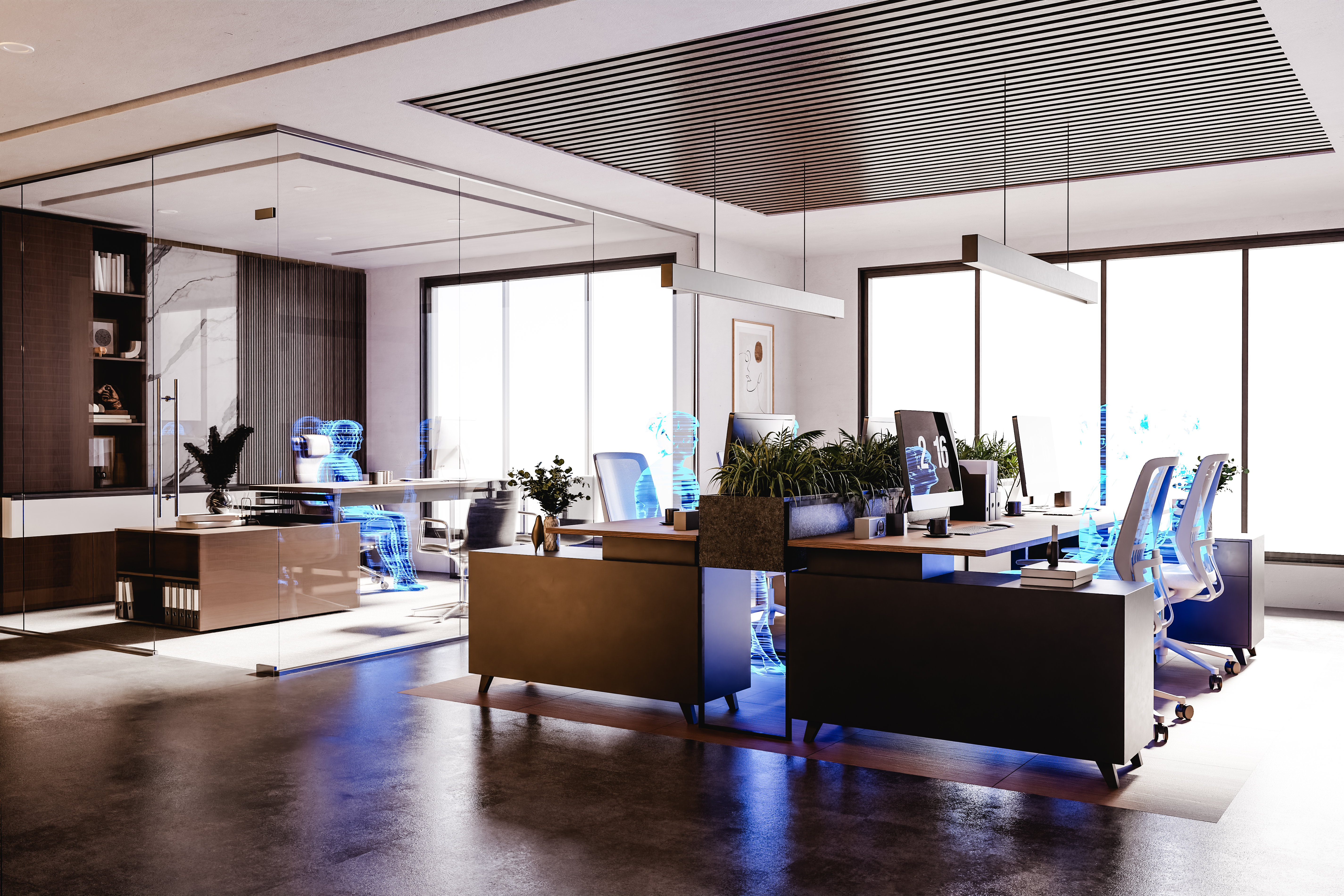 Modern Workplace Holograms