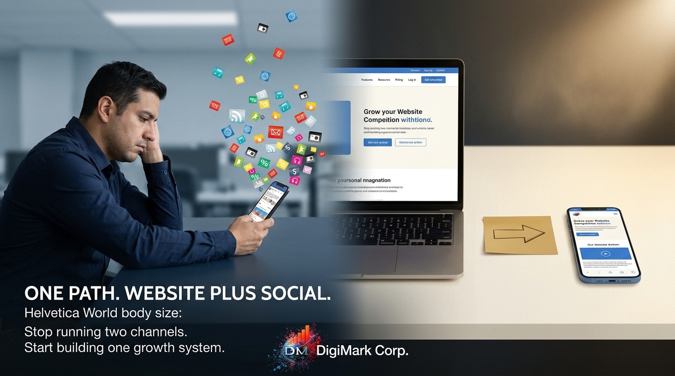 Stop Splitting Your Funnel: Make Your Website + Social One Connected Growth Path 2