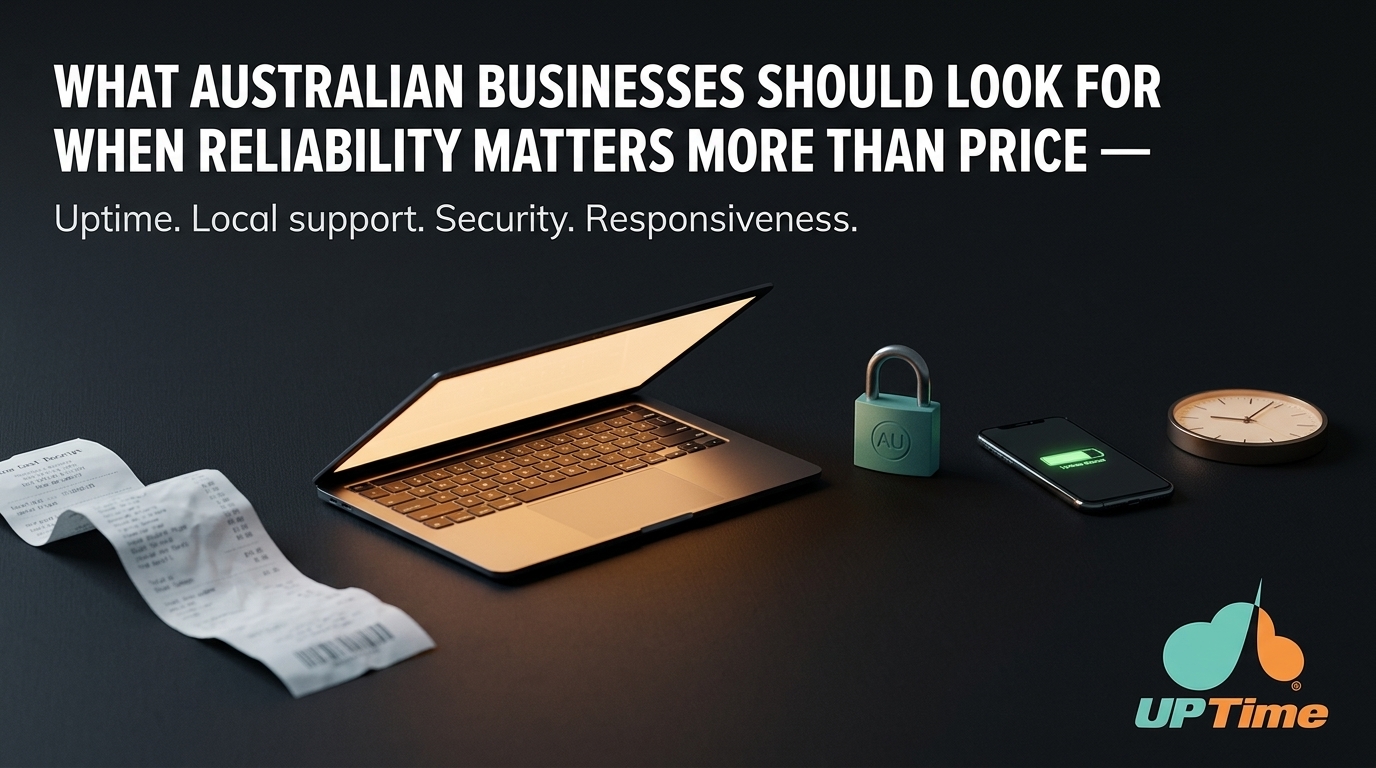 What Australian businesses should look for when reliability matters more than a bargain hosting price 1 Nano banana generated 328b168e6bbb41caac25