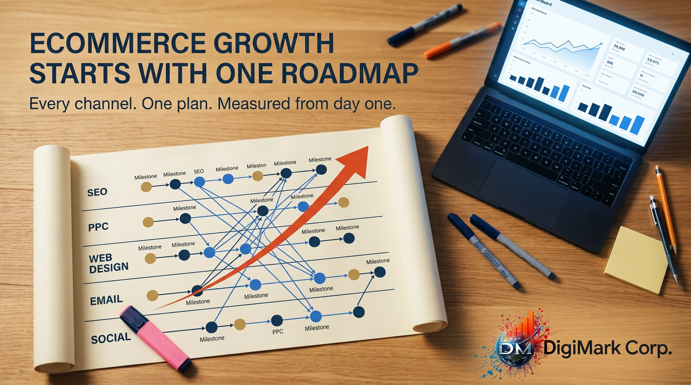 Stop Guessing Channels: Build One Ecommerce Growth Roadmap (and Track It in Real Time) 2