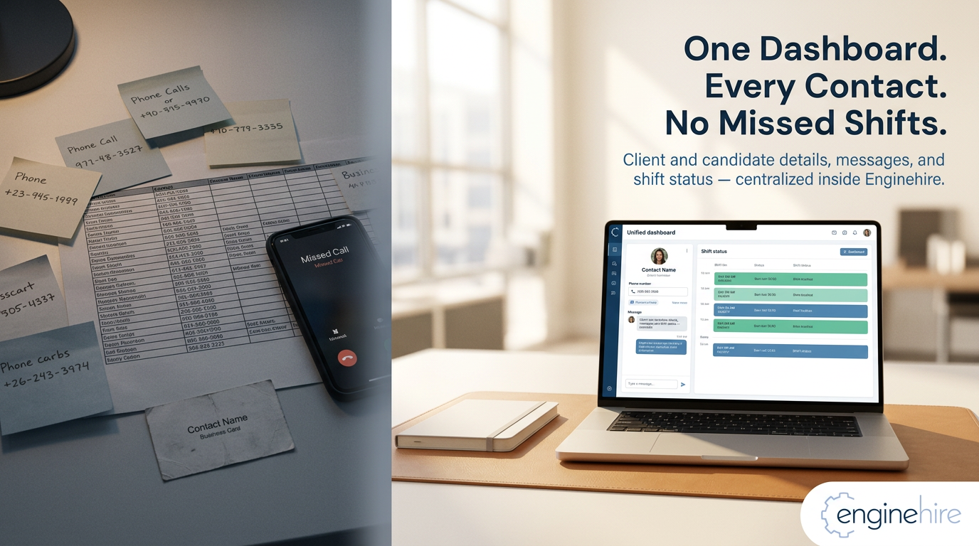 ShiftMed Phone Number: Why Centralizing Contacts Beats Chasing Calls 1 nano banana generated 3b9cb053cf5814fed986 EngineHire