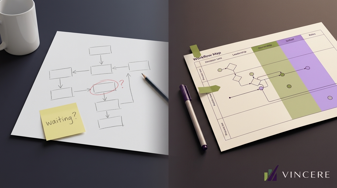 Flowchart Maker Free: A Good Start—Use It to Expose Decisions, Handoffs, and Hidden Admin Work